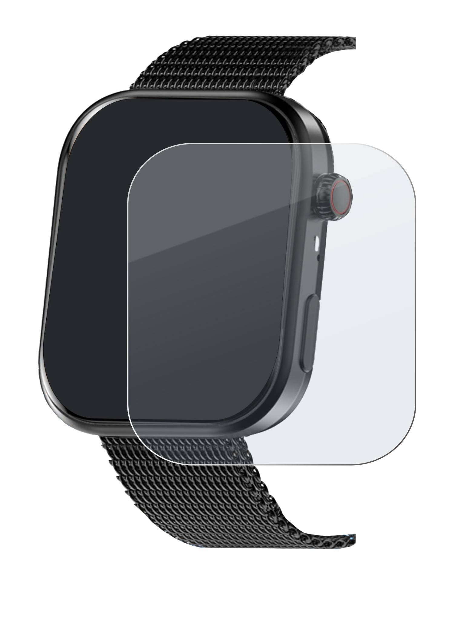 upscreen Hybrid Glas Matt Schutz-Folie für Kiptumtek TS63