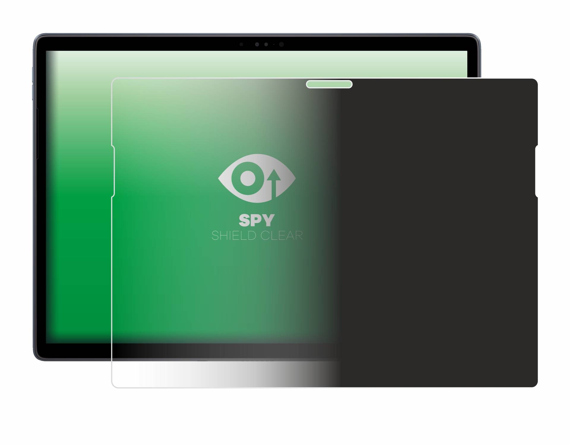 upscreen Blickschutzfolie für Dell Latitude 7350 Detachable Anti-Spy Privacy Blaulichtschutz Sichtschutzfolie