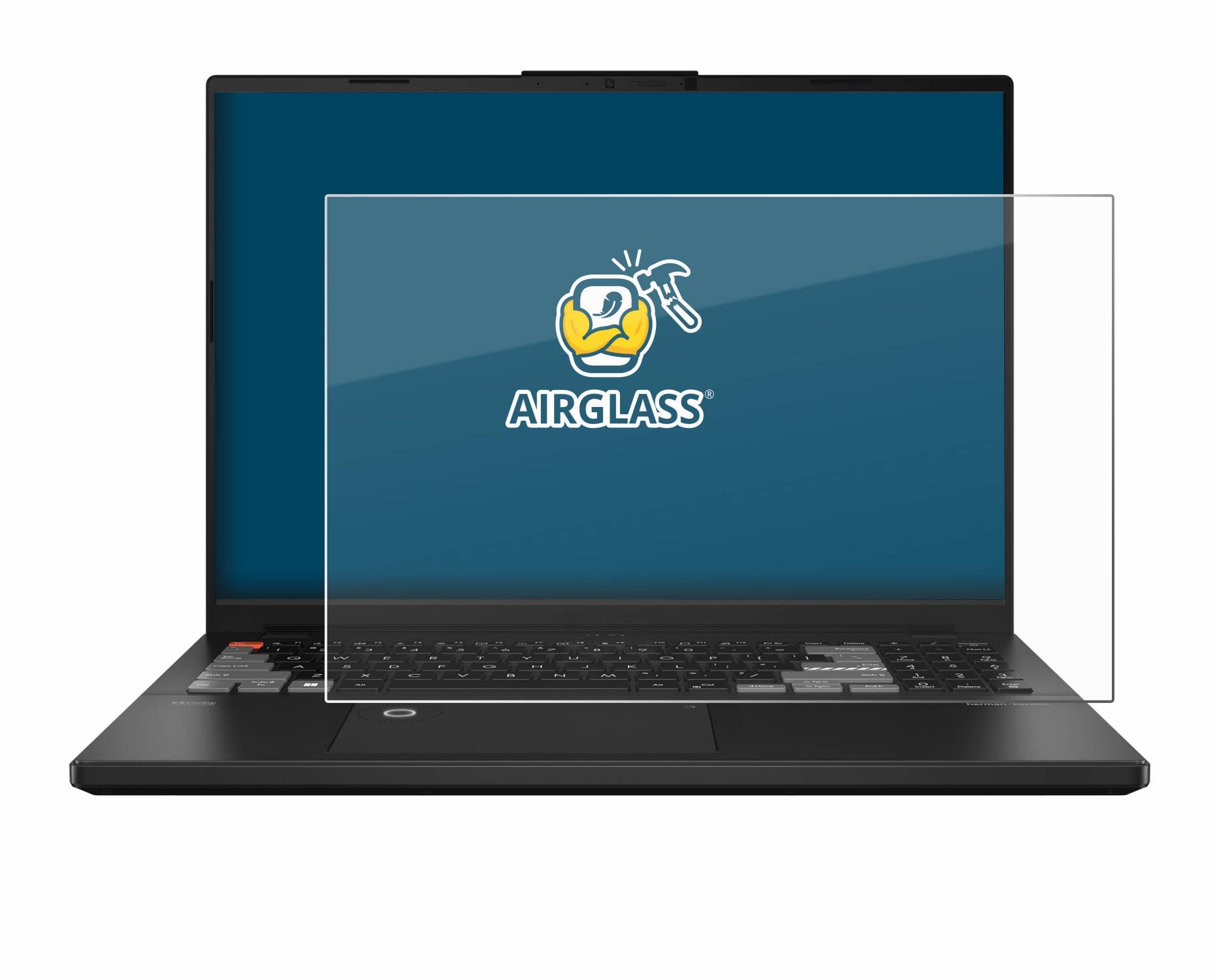 BROTECT AirGlass Glas Schutz-Folie für ASUS VivoBook Pro 16X OLED K6604 - Schutzglas