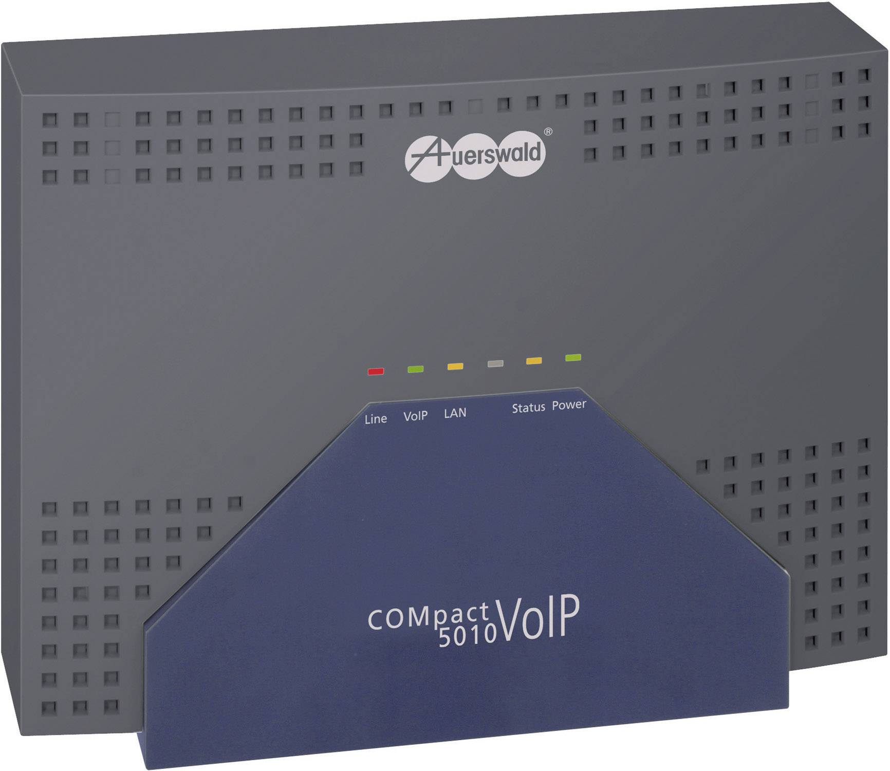 Auerswald COMpact 5010 VoIP Telefonanlage, VoIP Anzahl Nebenstellen (FXS): 6 Anzahl ISDN-Anschlüsse (S0): 2