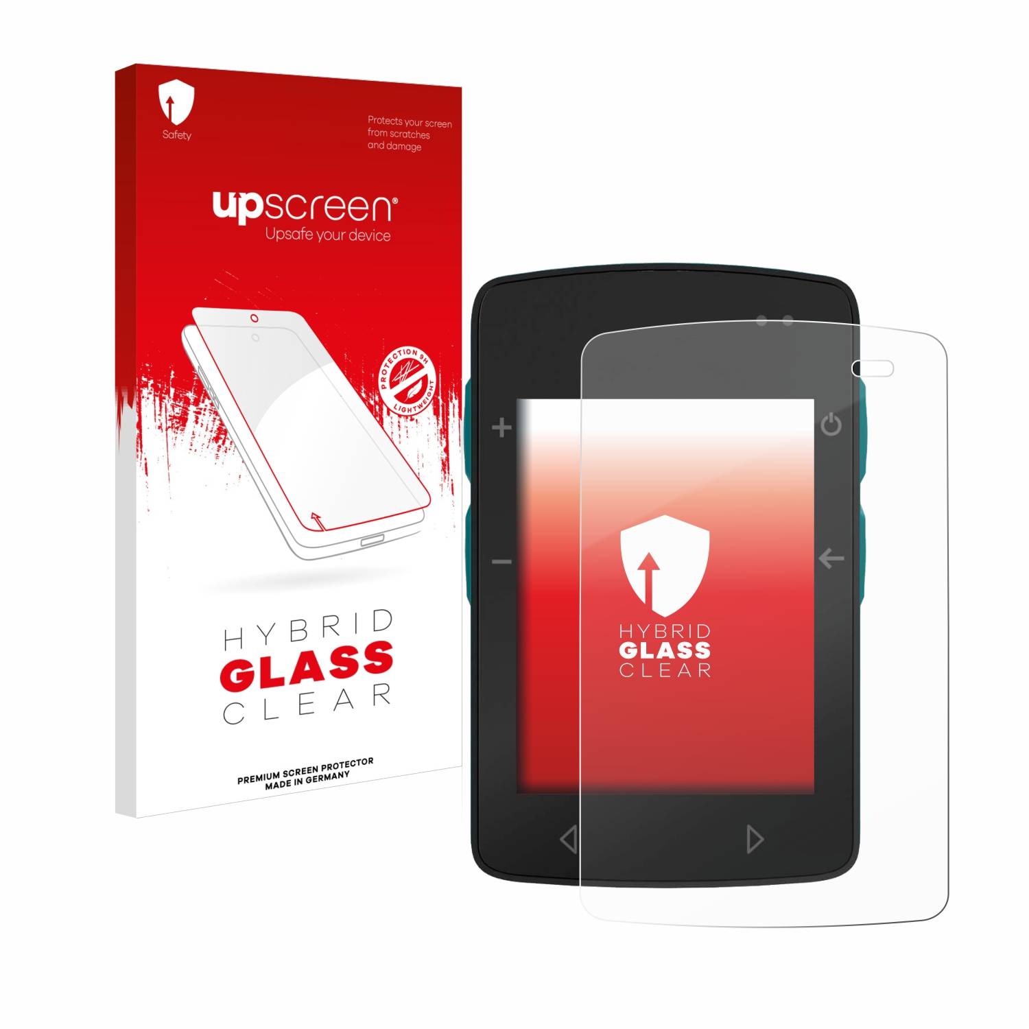 upscreen Hybrid Glas Panzer-Folie für TwoNav Roc