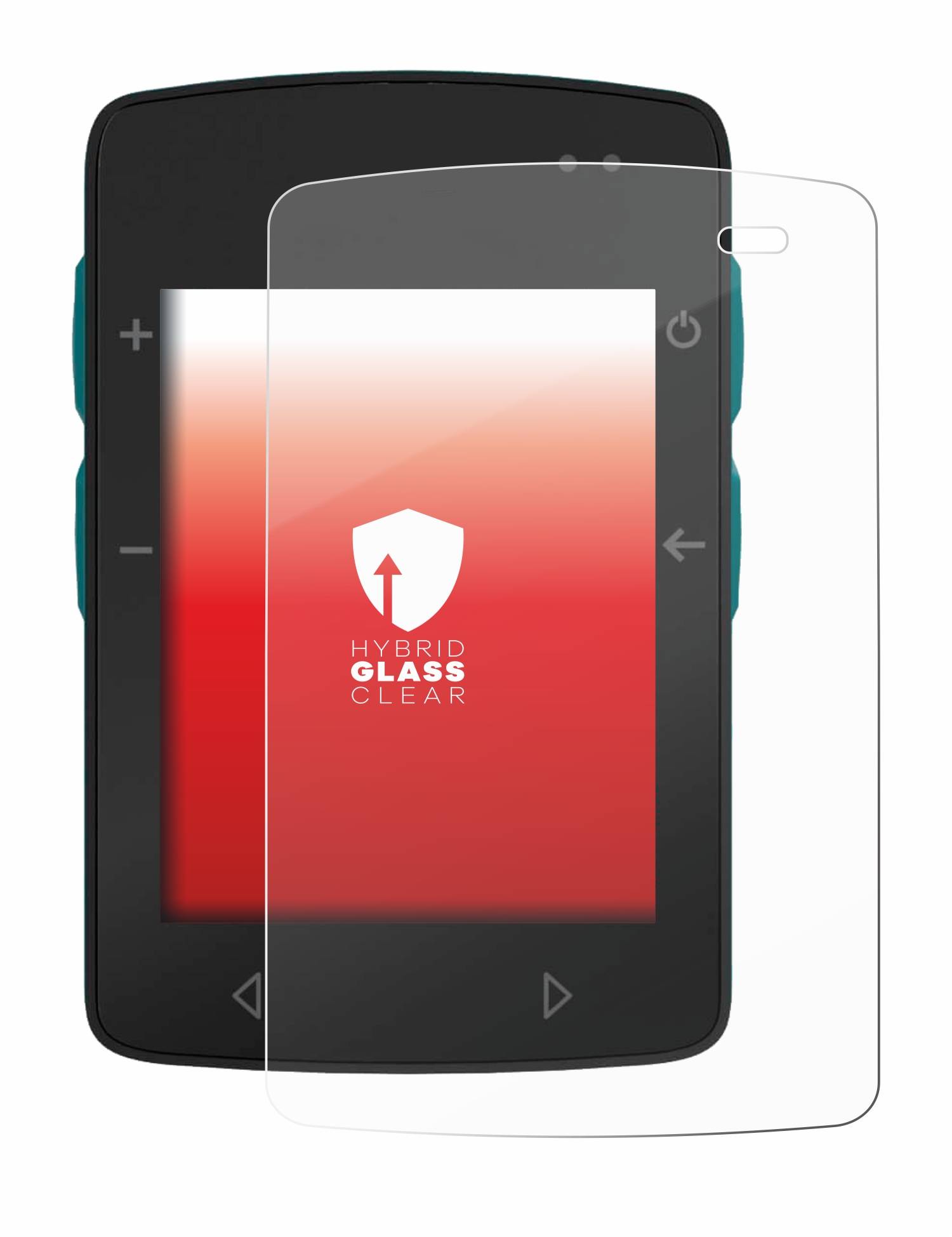 upscreen Hybrid Glas Panzer-Folie für TwoNav Roc