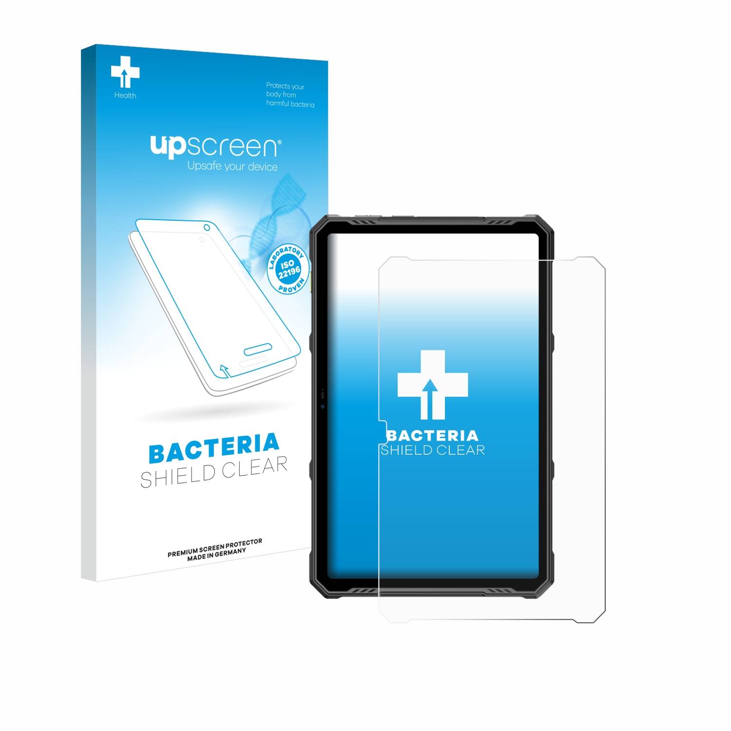 upscreen Schutzfolie für Ulefone Armor Pad 3 Pro / 4 Ultra Antibakterielle Folie Klar Anti-Kratzer