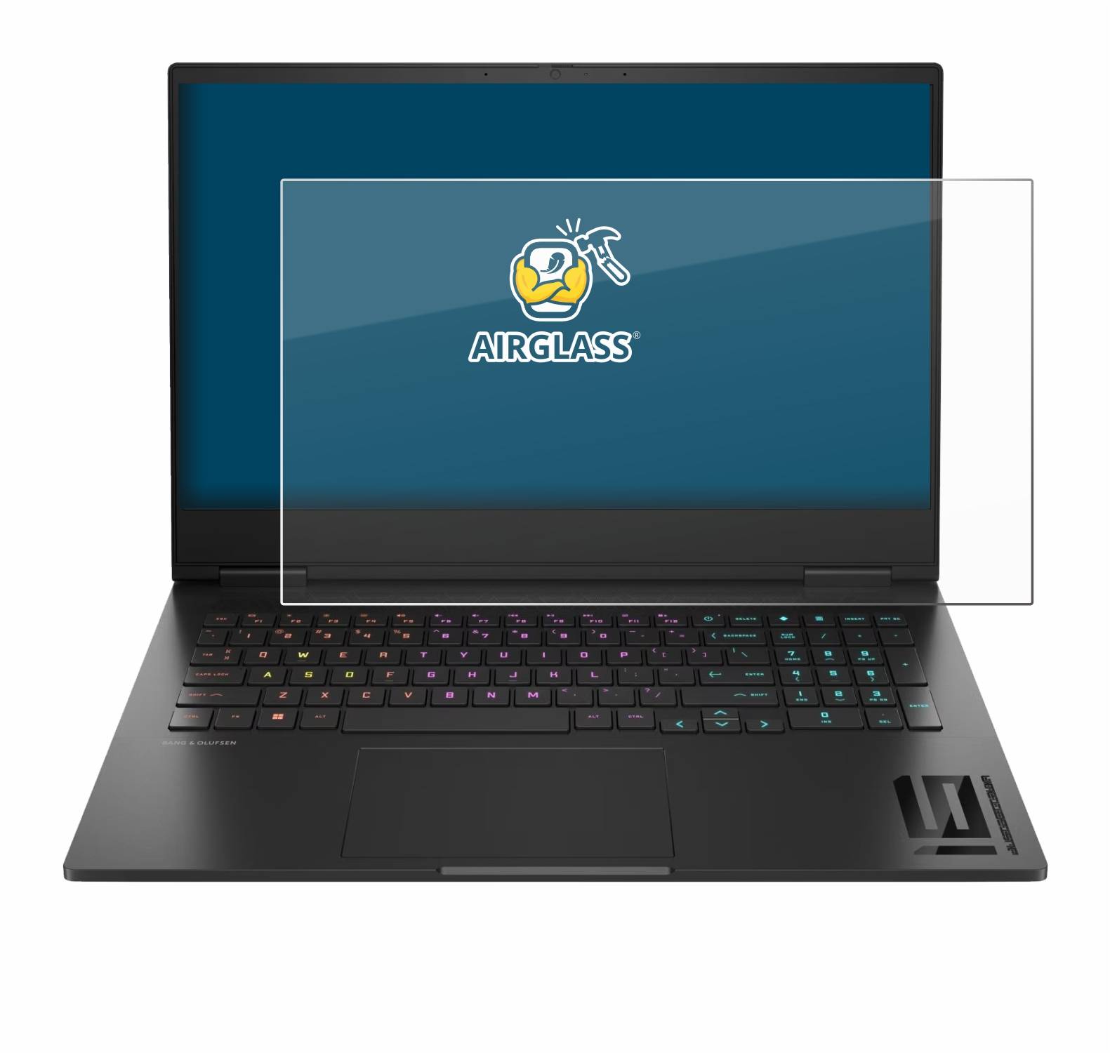 BROTECT AirGlass Glas Schutz-Folie für HP Omen 16 2024 - Schutzglas