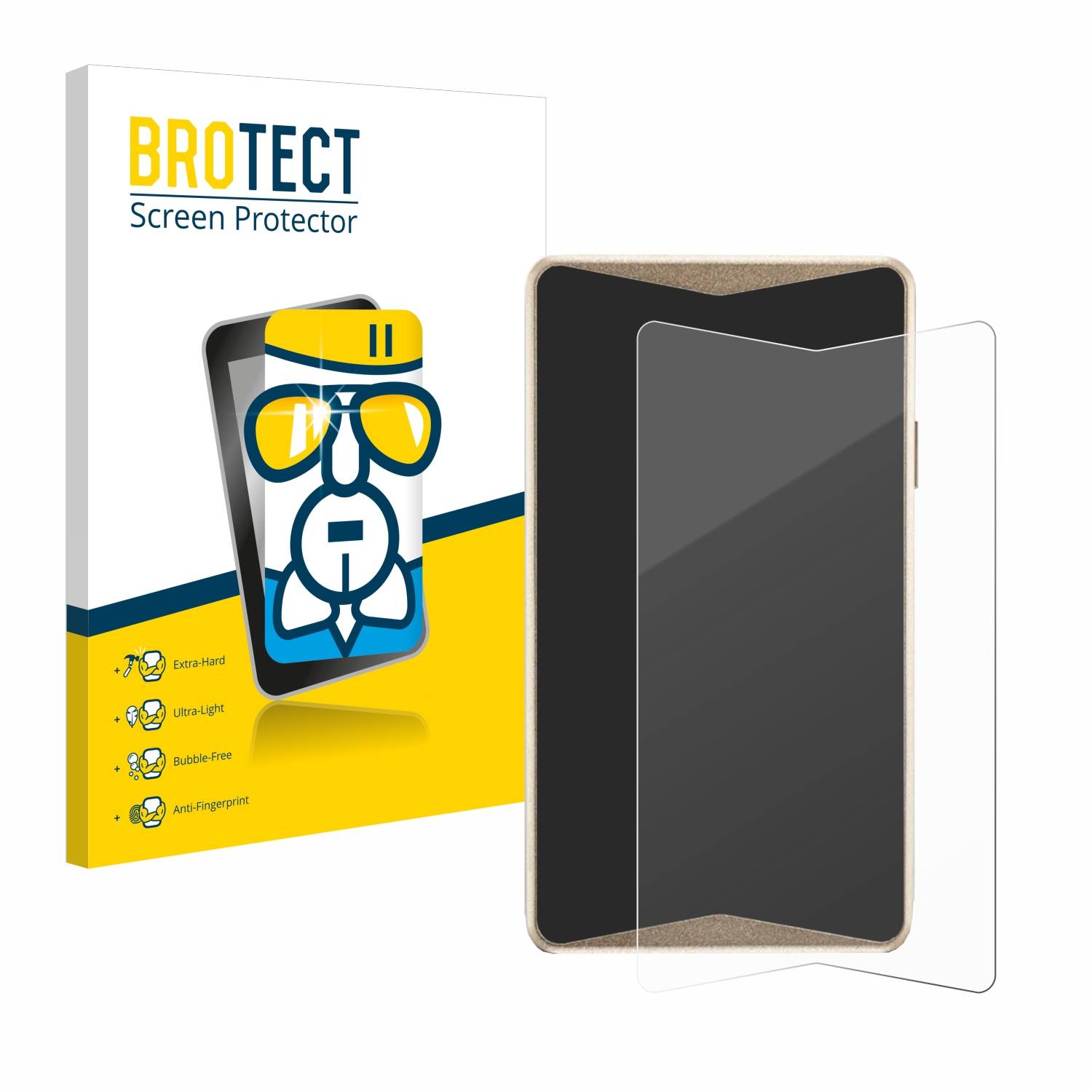 BROTECT AirGlass Glas Schutz-Folie für ELLIPAL Titan 2.0 Cold Wallet - Schutzglas