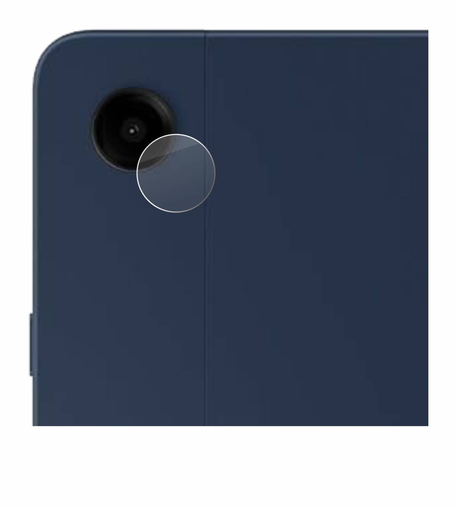 BROTECT AirGlass Glas Panzer-Folie für Samsung Galaxy Tab A9 Plus WiFi (NUR Kameraschutz) - Schutzglas