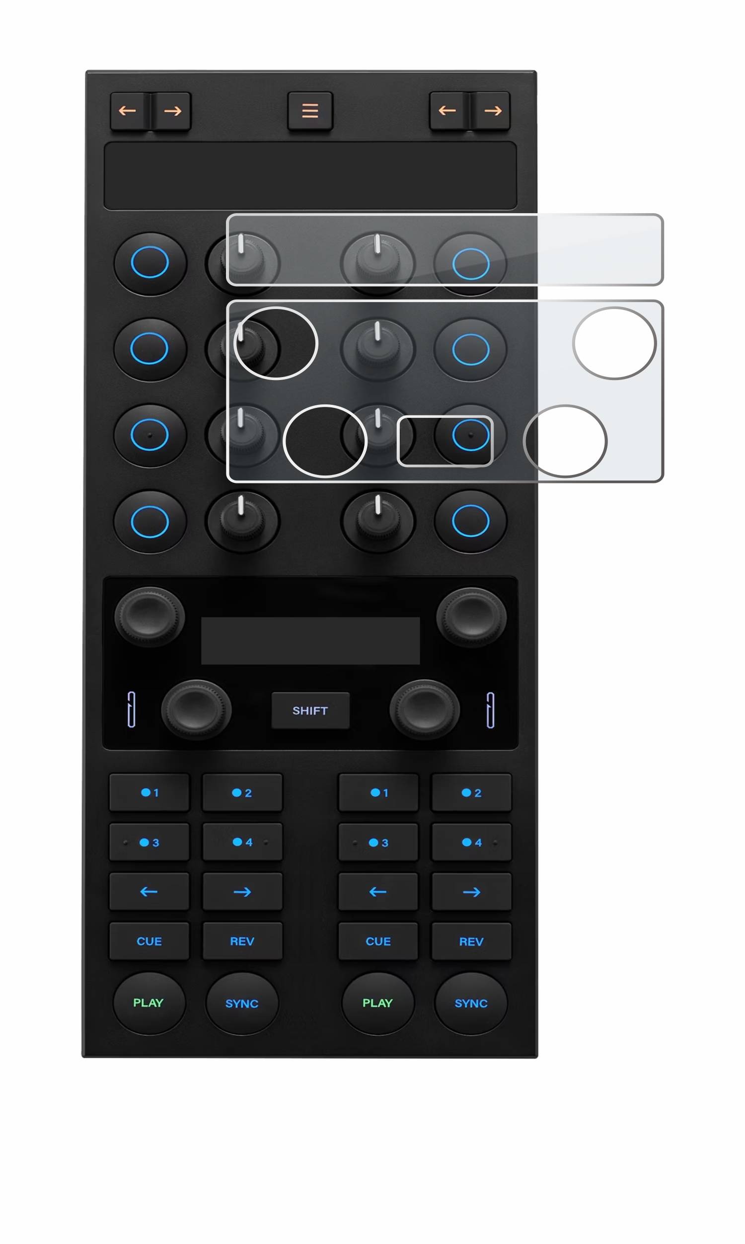 BROTECT AirGlass Matt Glas Schutz Folie für Native Instruments Traktor Kontrol X1 MK3