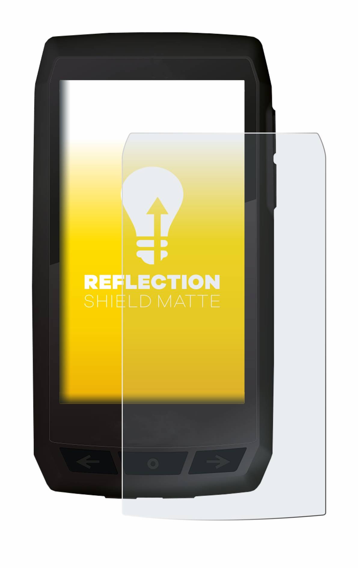 upscreen Reflection Shield Matt Schutzfolie für Ciclo Navic 400