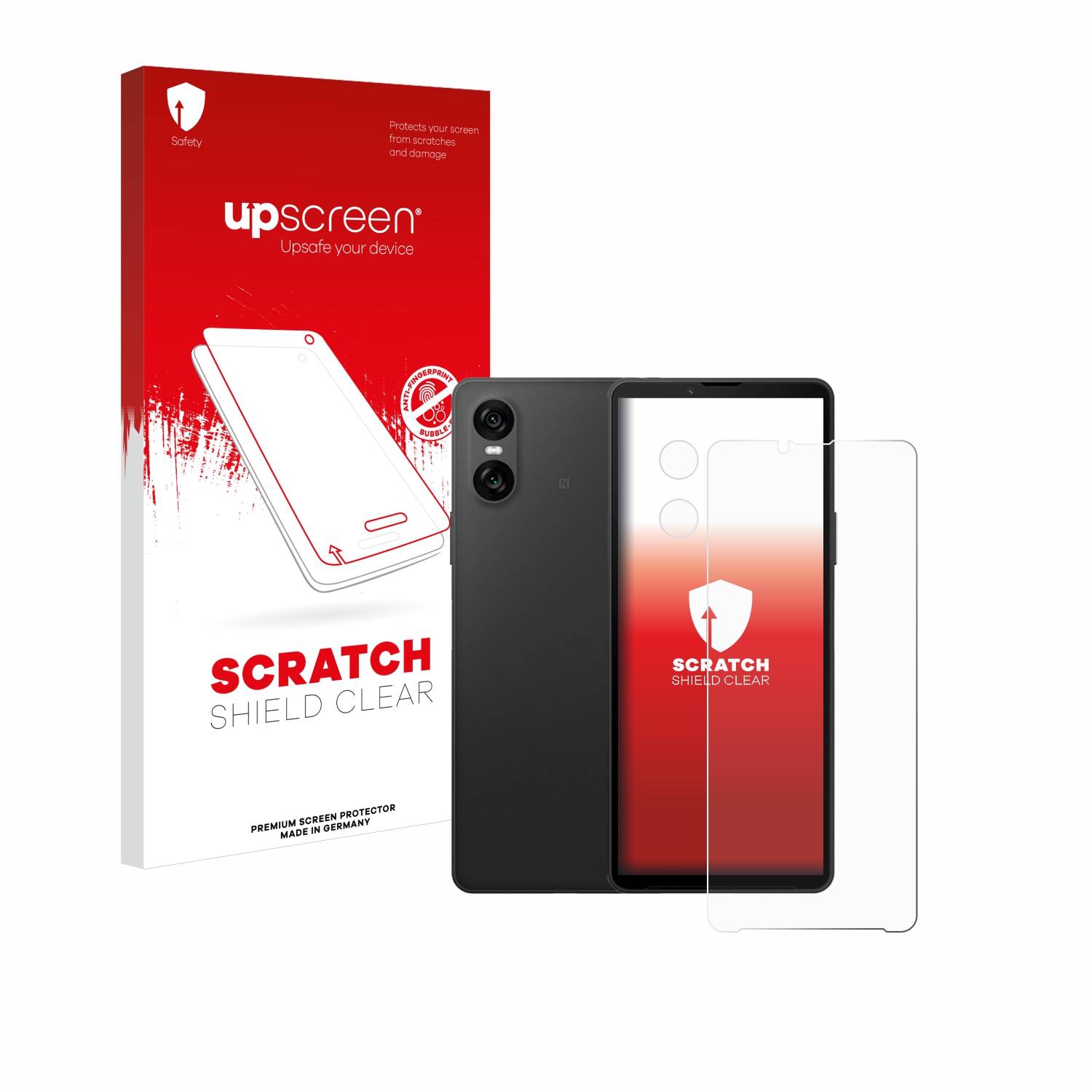 upscreen Scratch Shield Schutzfolie für Sony Xperia 10 VI (Display+Kamera)