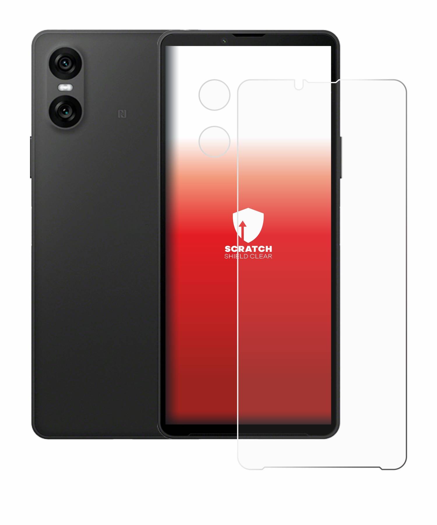 upscreen Scratch Shield Schutzfolie für Sony Xperia 10 VI (Display+Kamera)