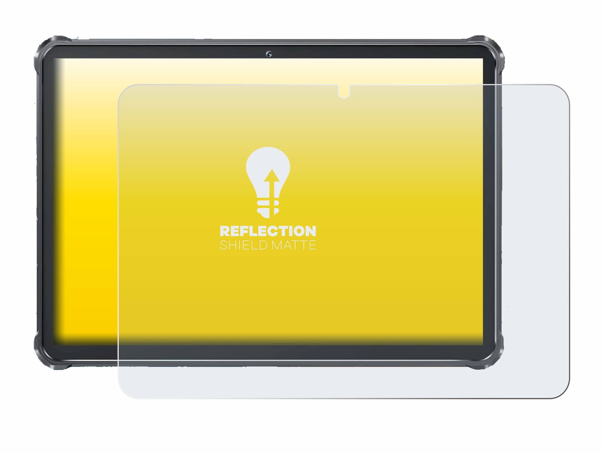 upscreen Schutzfolie für Oukitel RT8 Folie Matt Entspiegelt Anti-Reflex