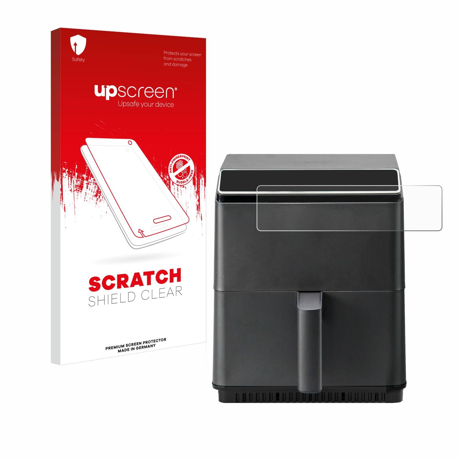 upscreen Schutzfolie für Cosori CAF-P583S Kratzschutz Anti-Fingerprint Klar