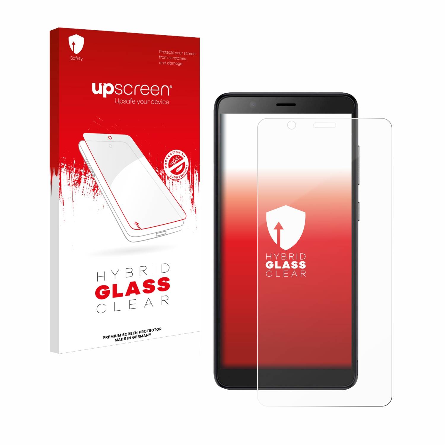 upscreen Hybrid Glas Schutz-Folie für ZTE Blade A32
