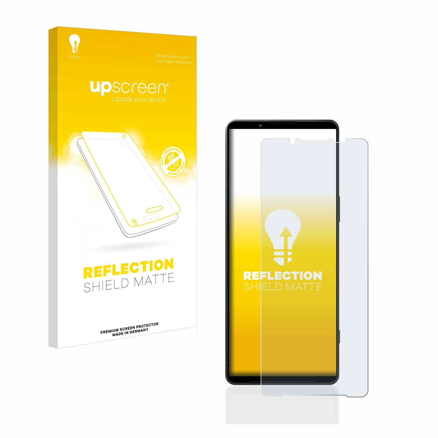upscreen Reflection Shield Matt Schutzfolie für Sony Xperia 1 V