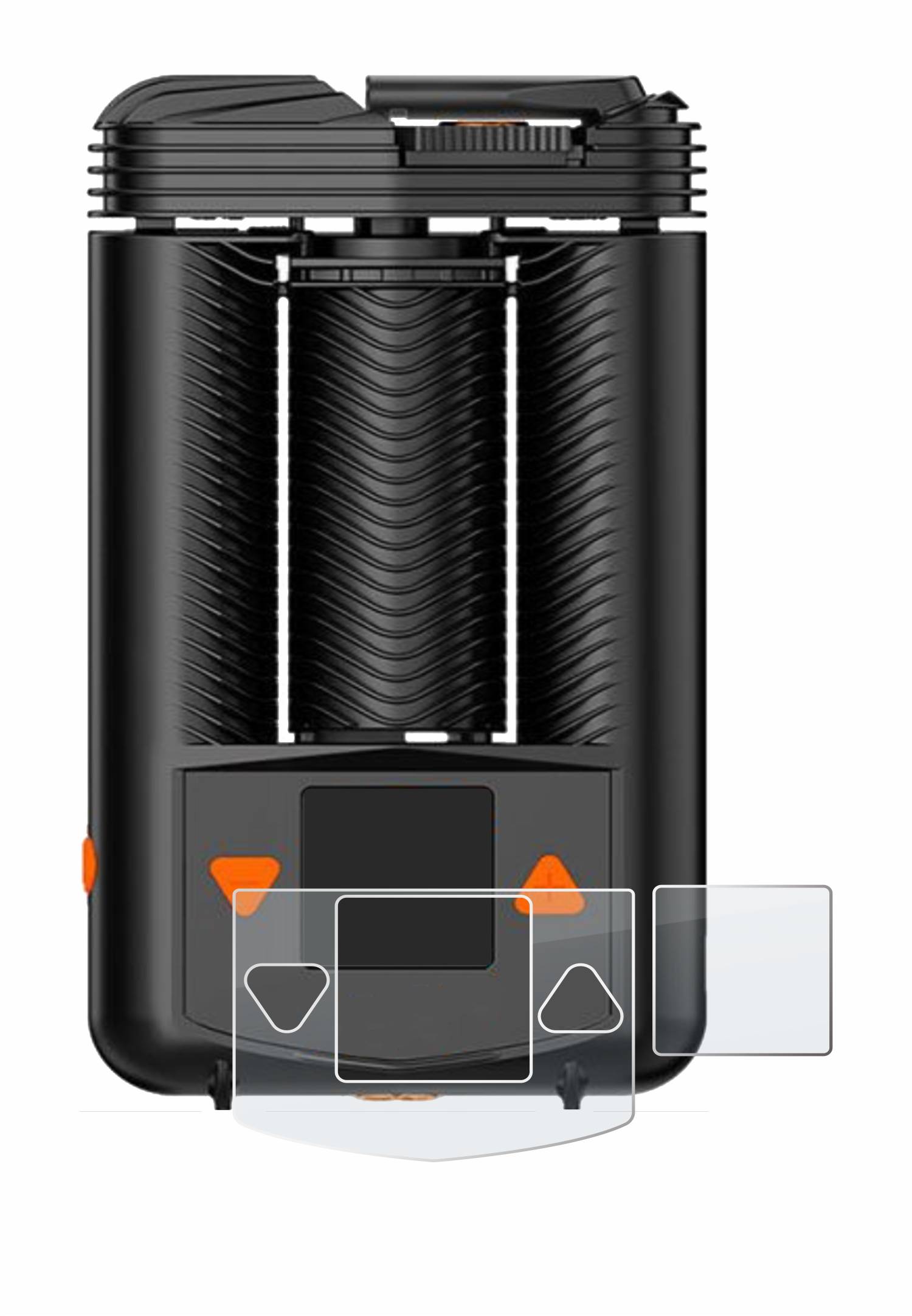 upscreen Hybrid Glas Matt Panzer-Folie für Storz & Bickel Mighty +