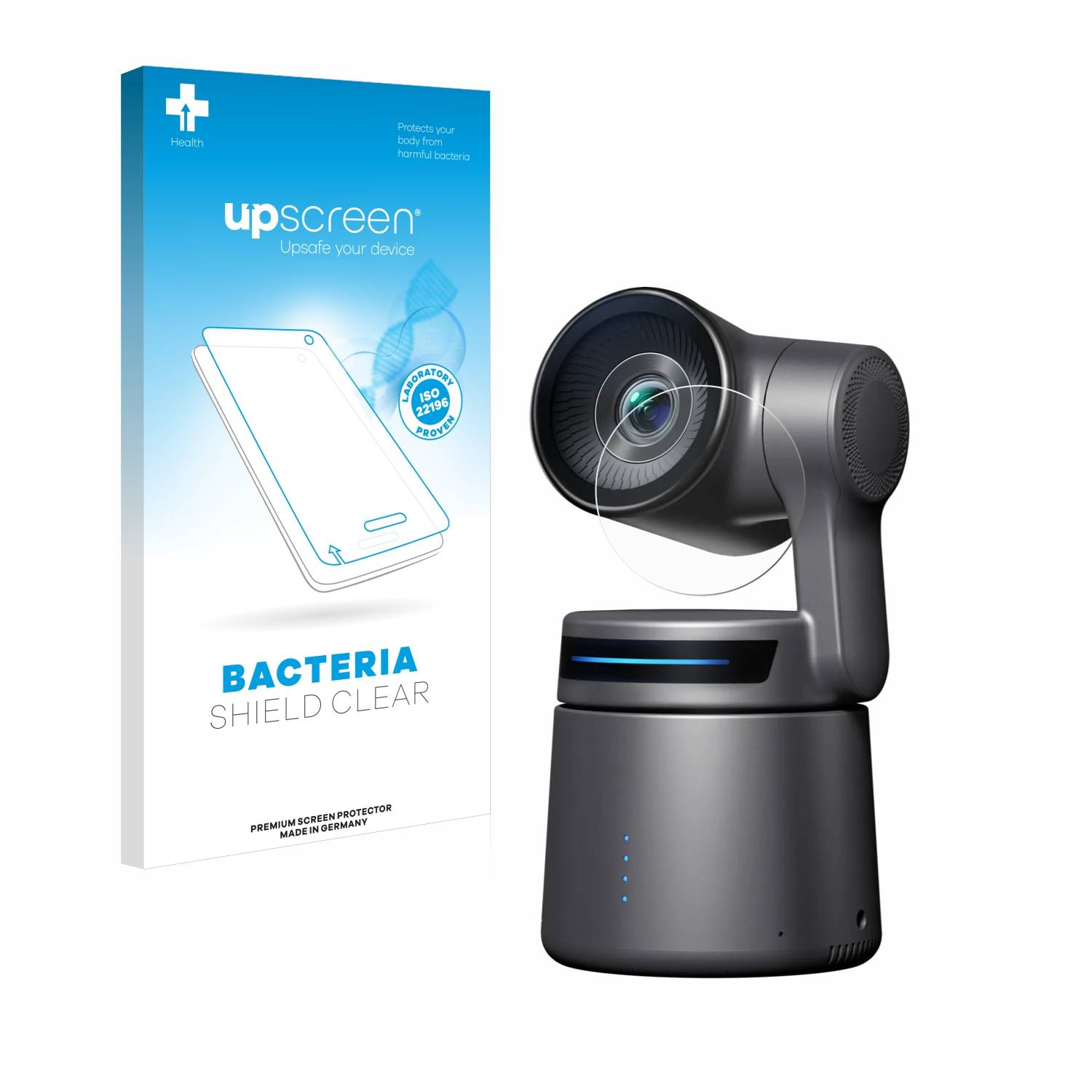 upscreen Schutzfolie für OBSBOT Tail Air Antibakterielle Folie Klar Anti-Kratzer