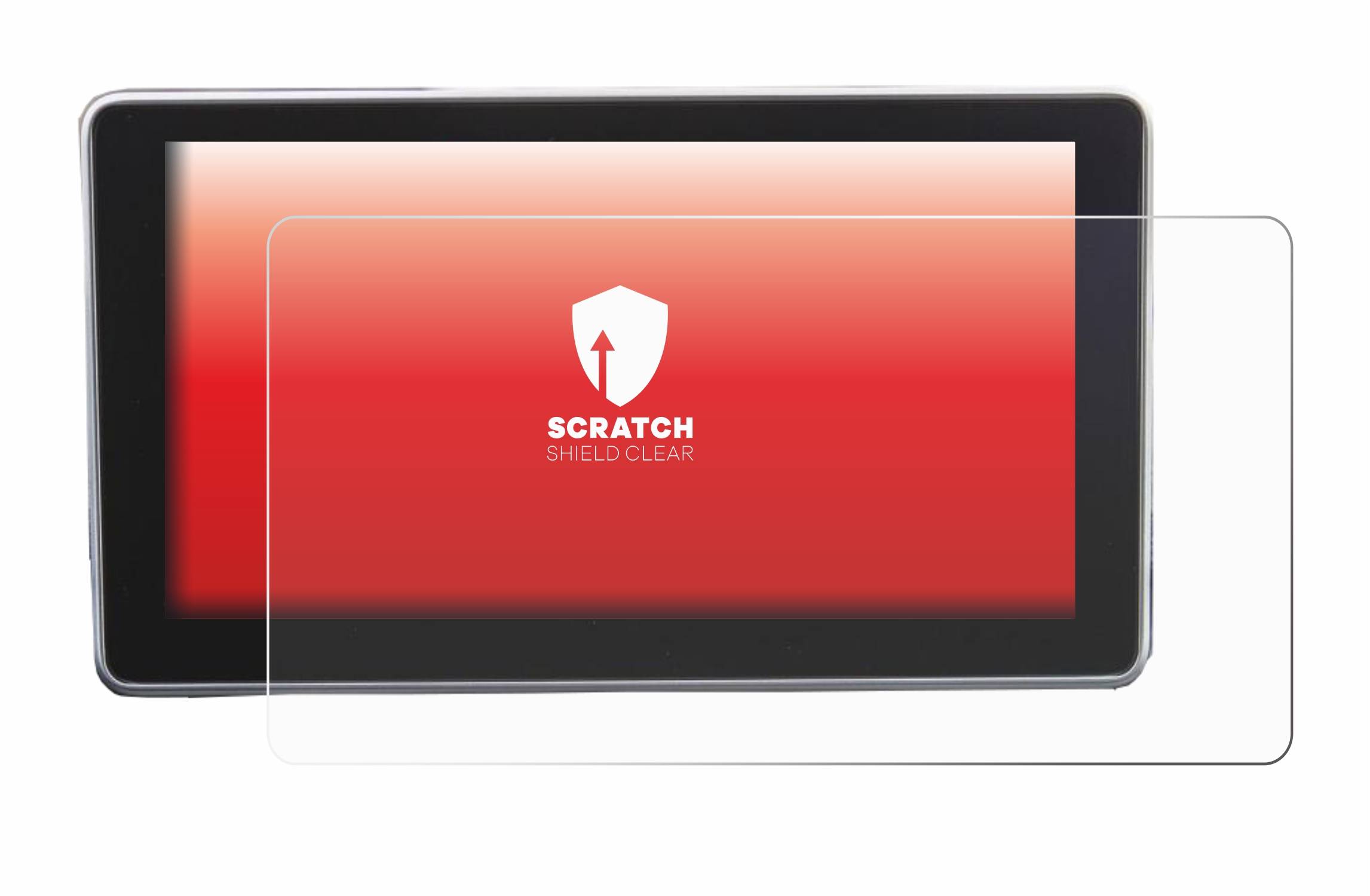 upscreen Scratch Shield Schutzfolie für Audi A4 B9 2016 MMI 8