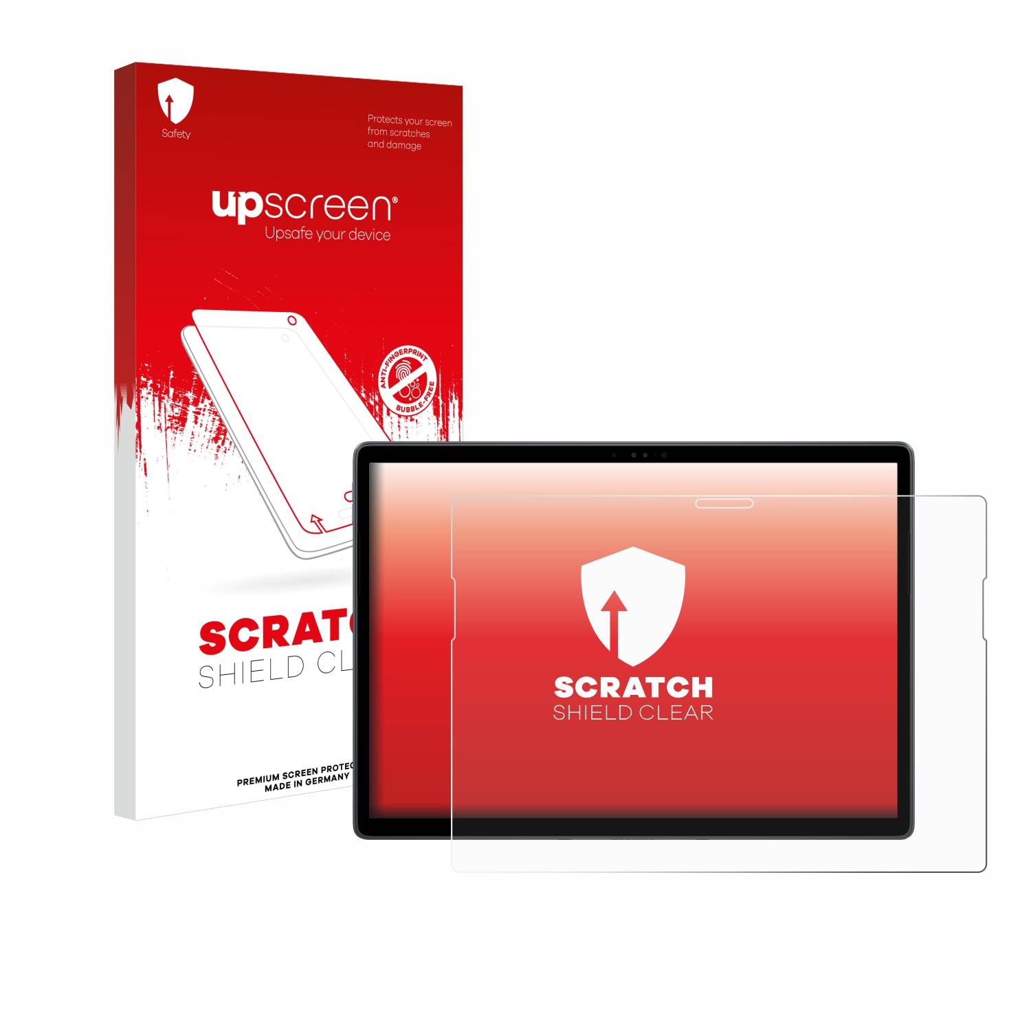 upscreen Schutzfolie für Dell Latitude 7350 Detachable Kratzschutz Anti-Fingerprint Klar