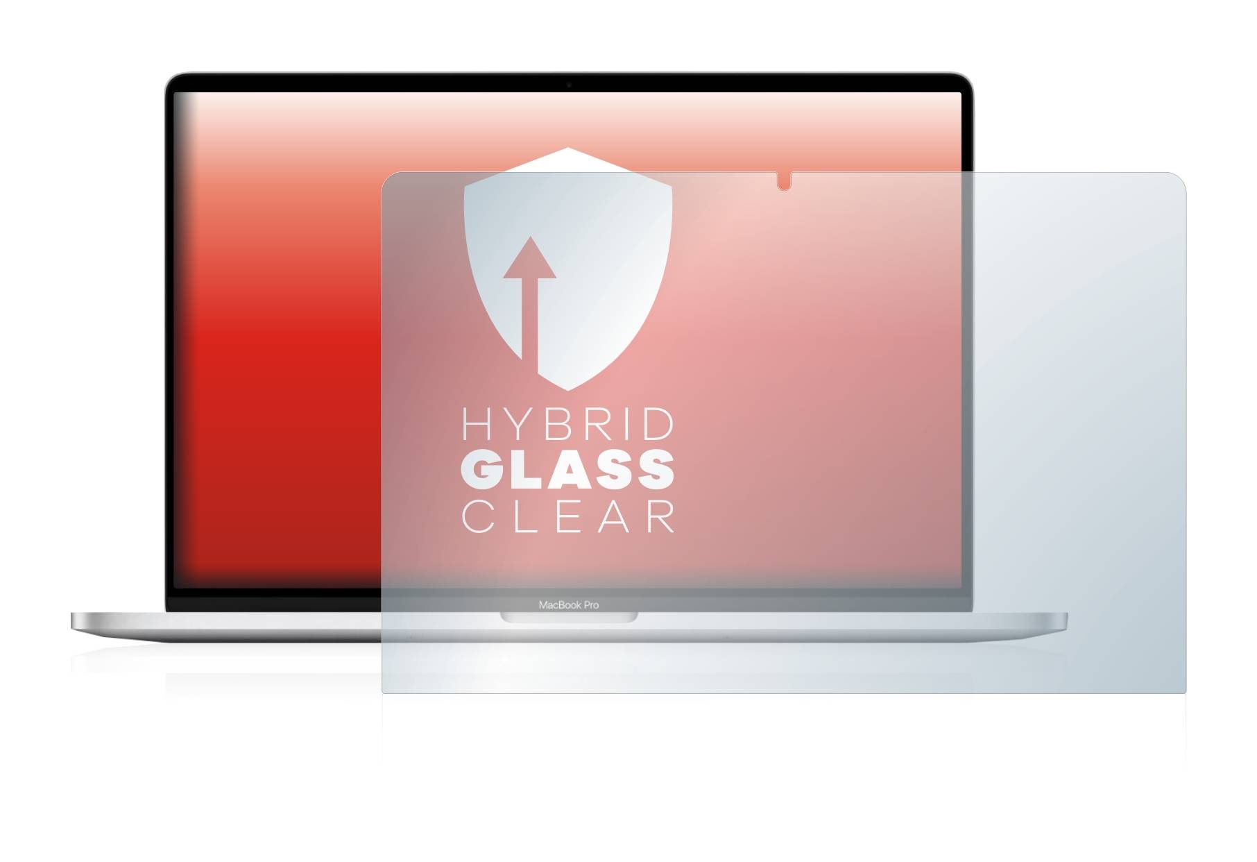 upscreen Hybrid Glas Panzer-Folie für Apple MacBook Pro 16 2019