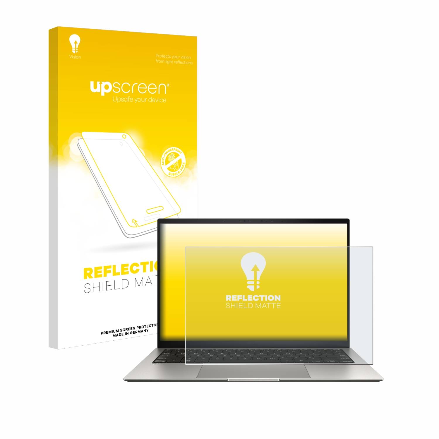 upscreen Reflection Shield Matt Schutzfolie für ASUS ZenBook S 13 OLED UX5304