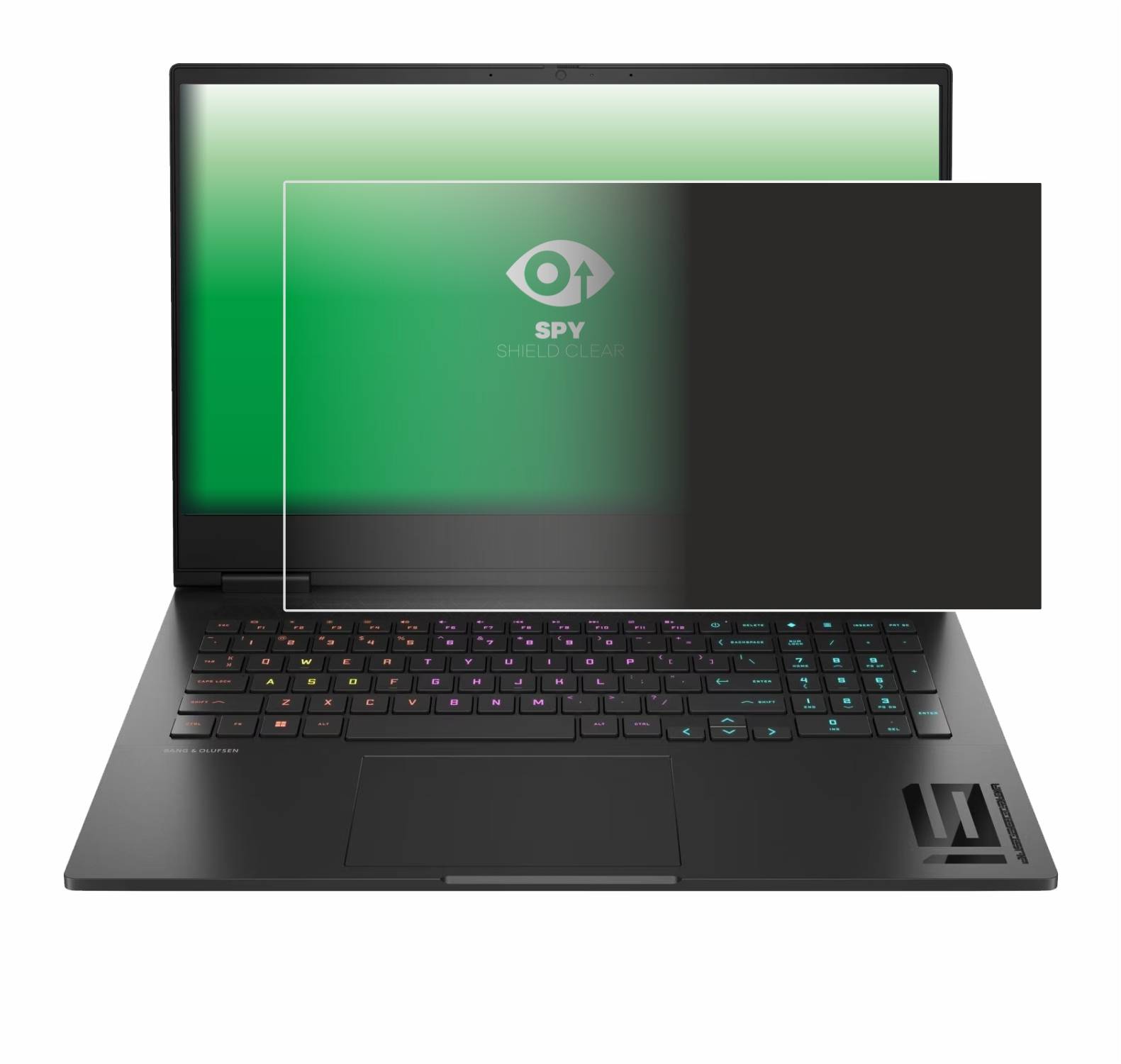 upscreen Spy Shield Sichtschutz-Folie für HP Omen 16 2024
