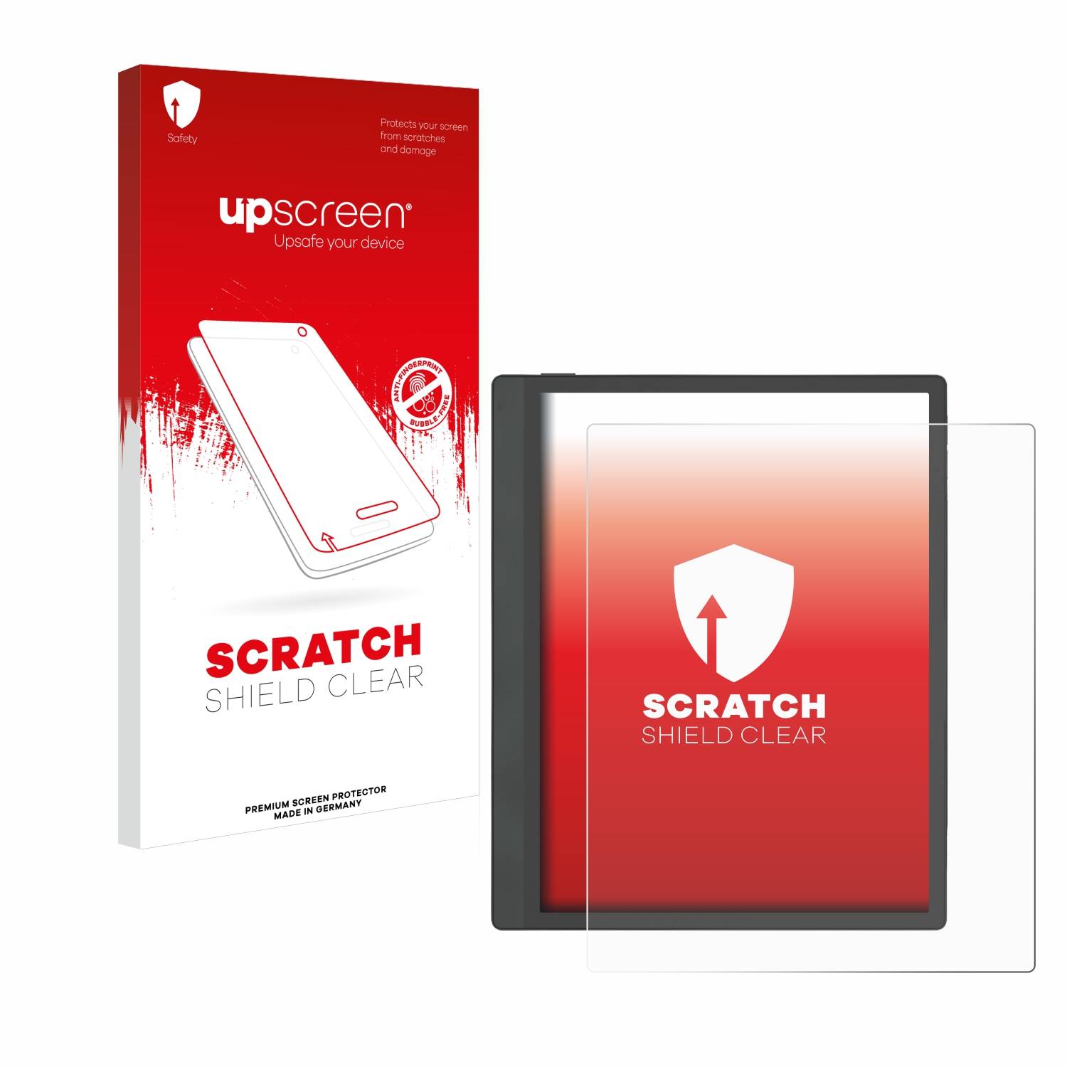 upscreen Schutzfolie für Boox Tab Ultra C Pro Kratzschutz Anti-Fingerprint Klar