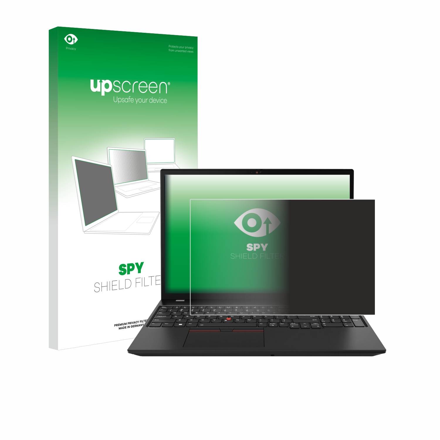 upscreen Blickschutzfilter für Lenovo ThinkPad P16s Gen 2 Blaulichtfilter Sichtschutz Privacy Anti Spy abnehmbar
