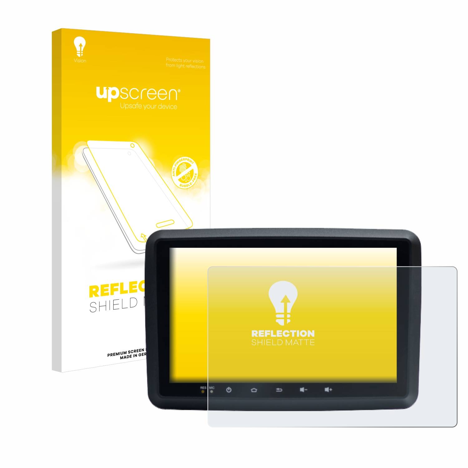 upscreen Reflection Shield Matt Schutzfolie für Idmedia 8