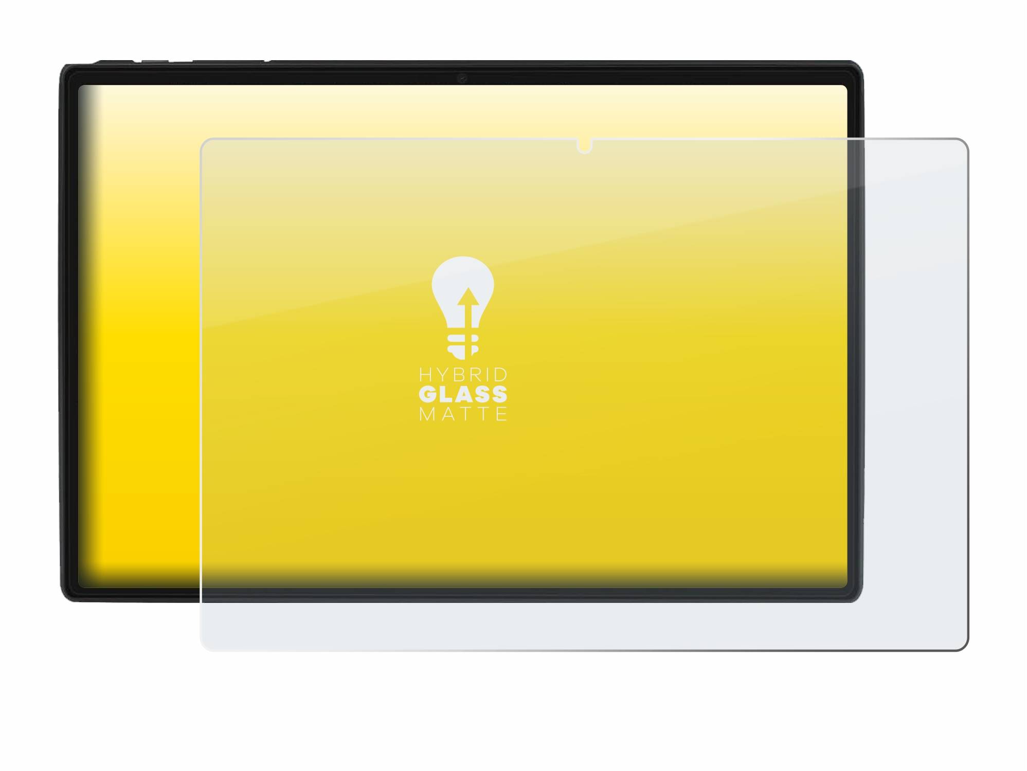 upscreen Hybrid Glas Matt Panzer-Folie für Goodtel G10