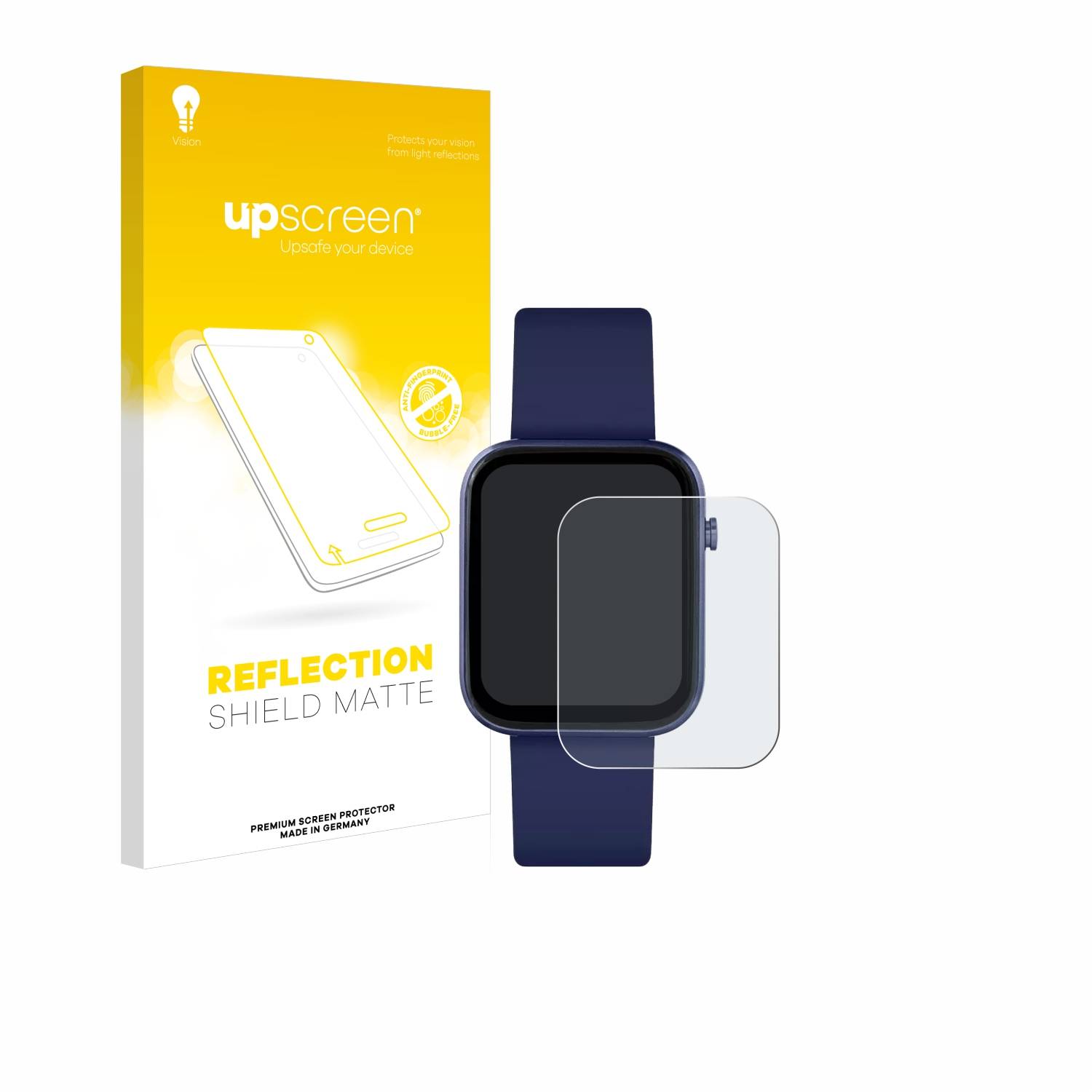 upscreen Reflection Shield Matt Schutzfolie für Reflex Active Series 12