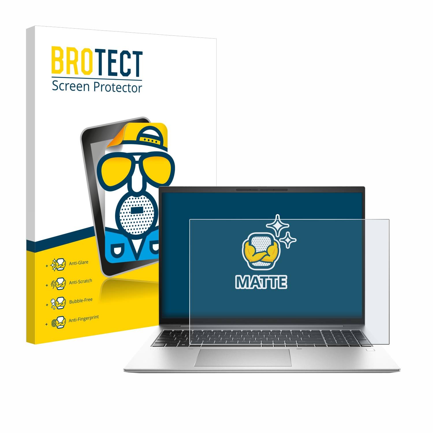 BROTECT Entspiegelungs-Folie für HP EliteBook 865 G10