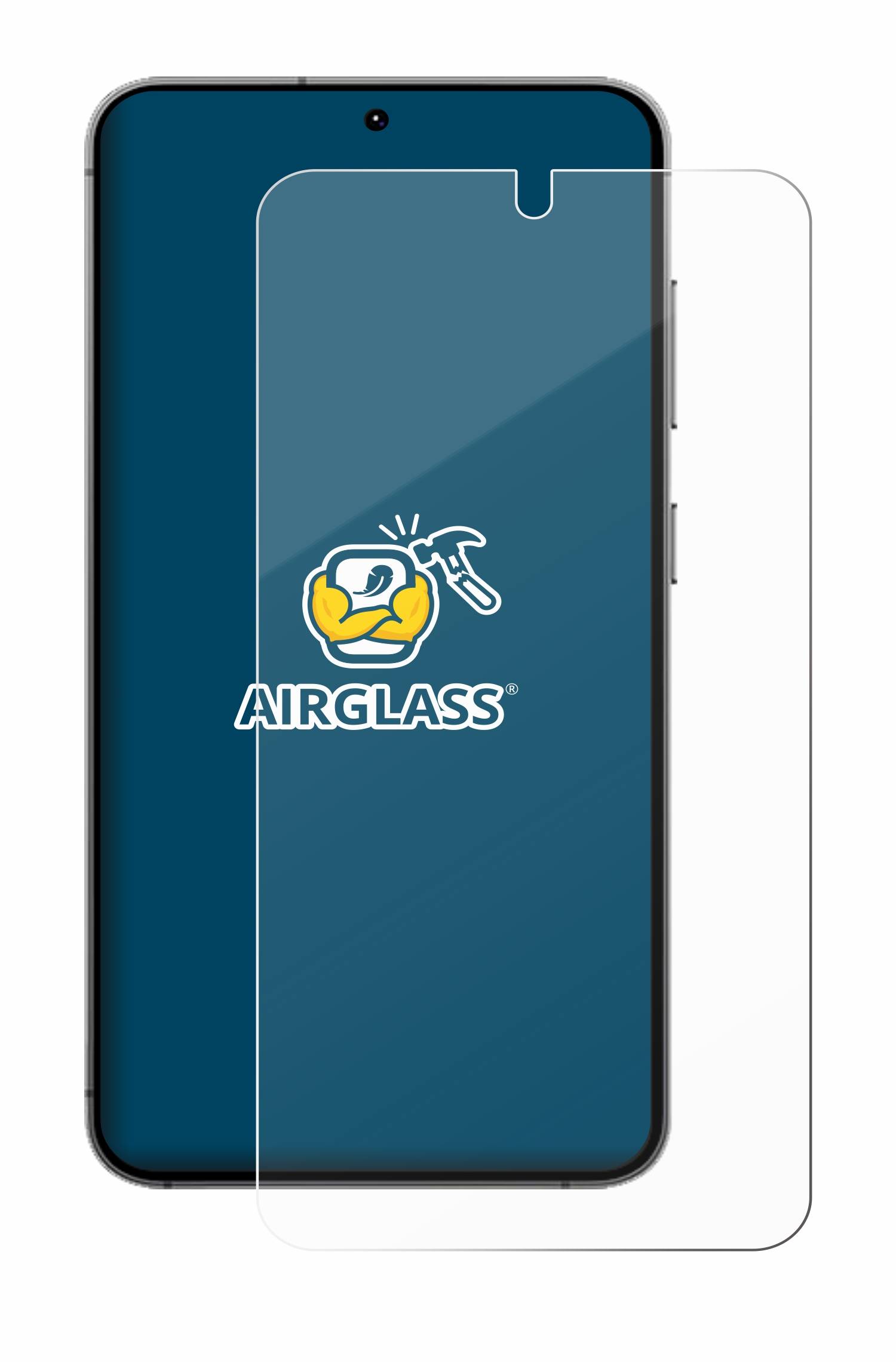 BROTECT AirGlass Glas Schutz-Folie für Samsung Galaxy S24 Enterprise Edition - Schutzglas