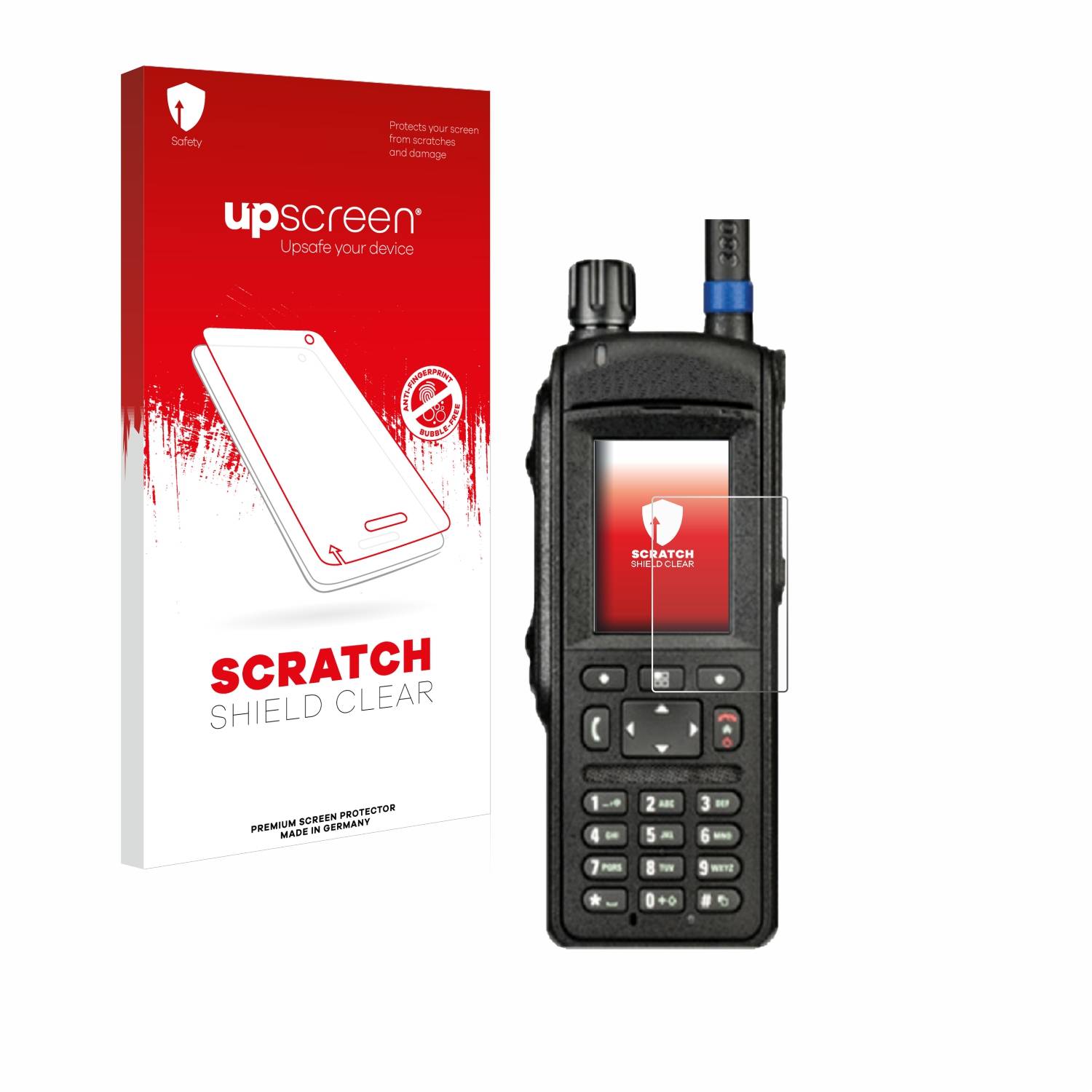 upscreen Scratch Shield Schutzfolie für Motorola MTP6650
