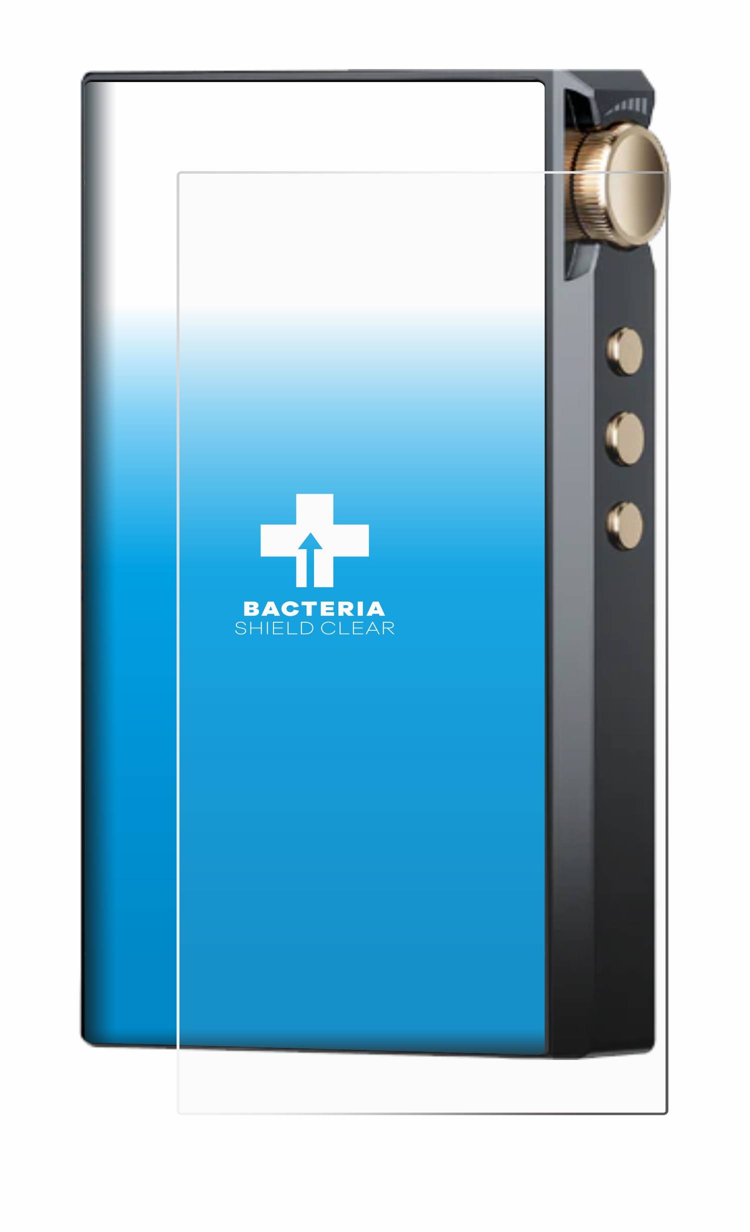 upscreen Bacteria Shield Schutzfolie für Cayin N3-Ultra - Antibakteriell
