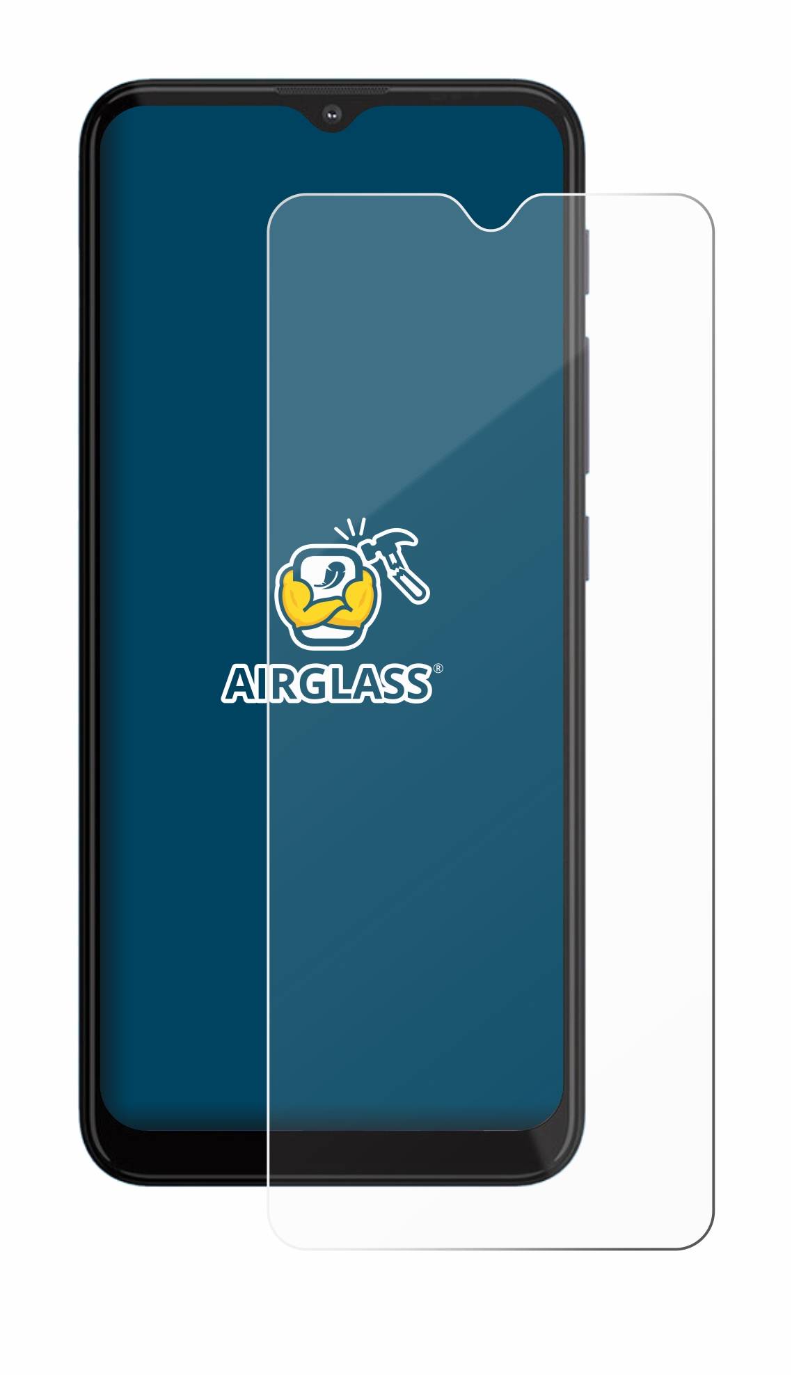 BROTECT AirGlass Glas Panzer-Folie für Motorola Moto G20 - Schutzglas