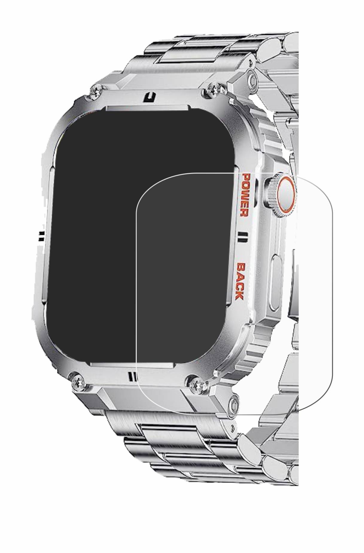 upscreen Scratch Shield Schutzfolie für LIGE K-57 1.96