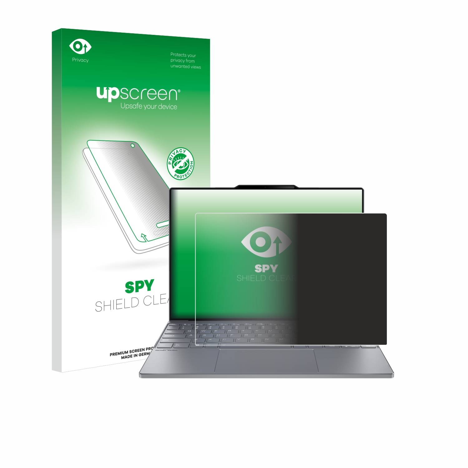 upscreen Spy Shield Sichtschutz-Folie für Lenovo ThinkBook 13x Gen 4