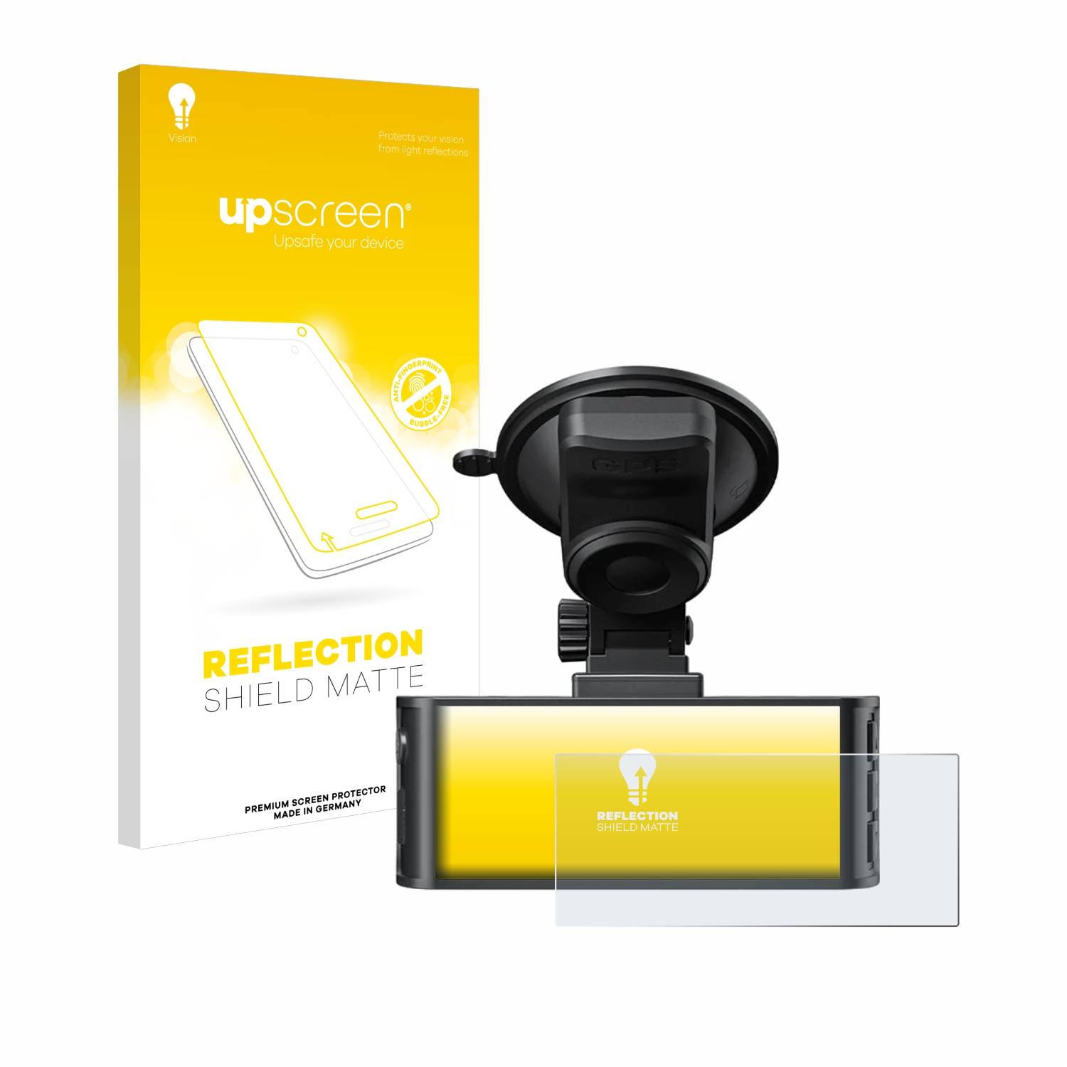 upscreen Reflection Shield Matt Schutzfolie für Redtiger F7NS 4K