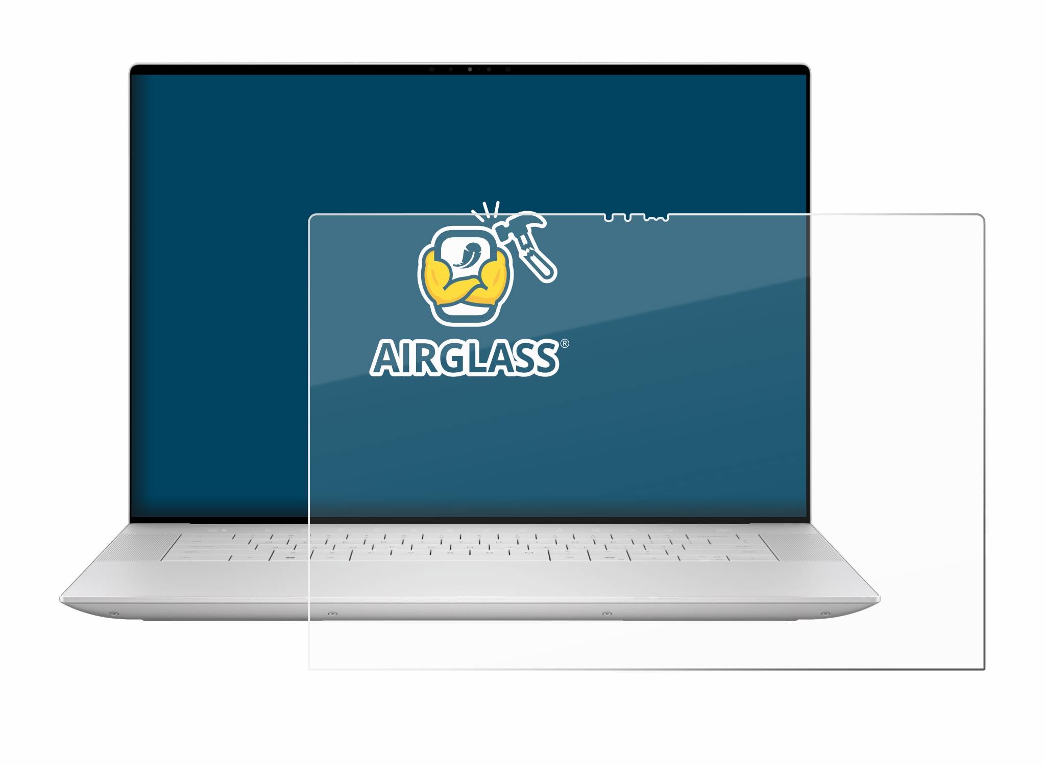 BROTECT AirGlass Glas Panzer-Folie für Dell XPS 16 4064 - Schutzglas