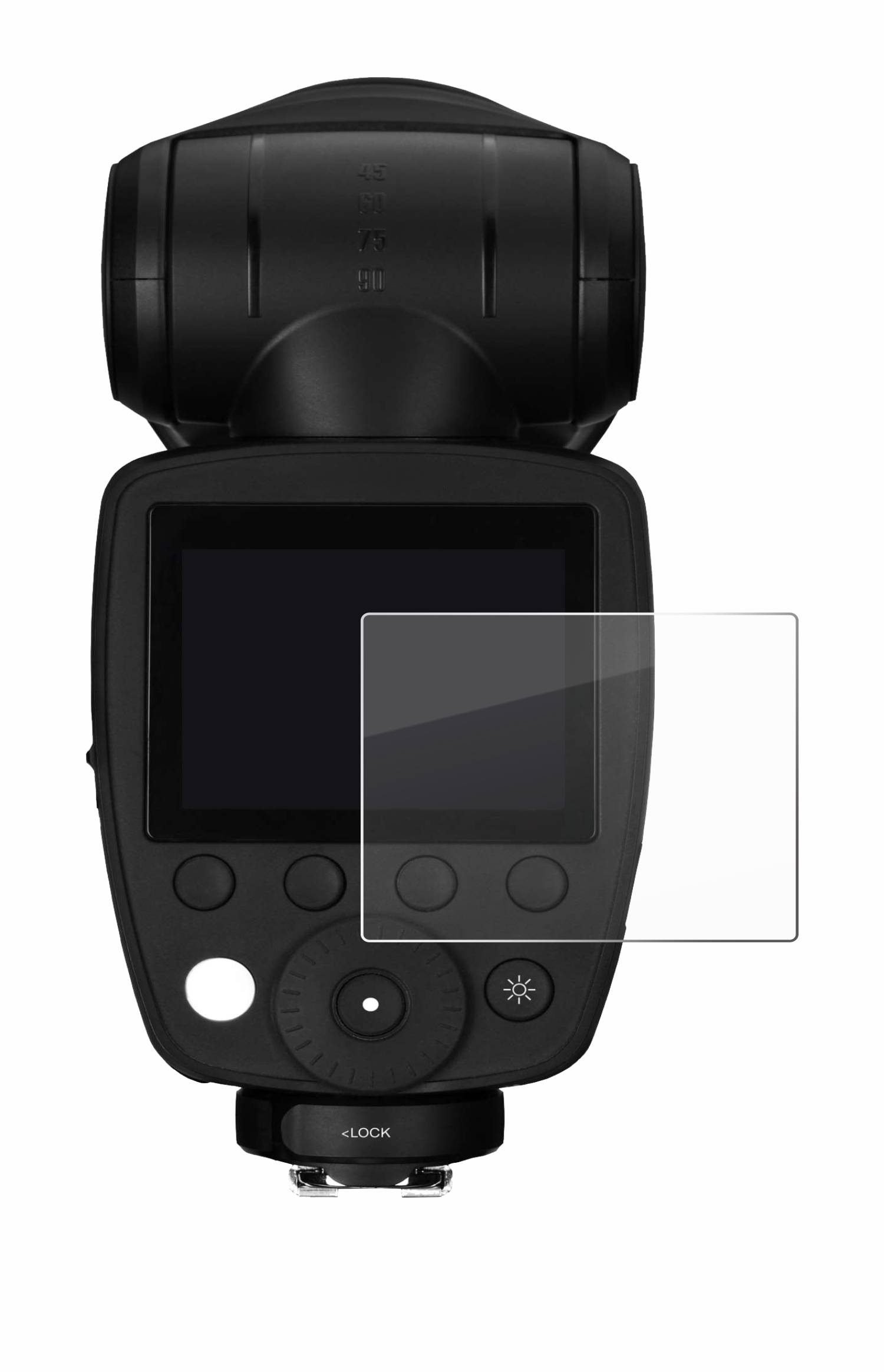 BROTECT AirGlass Flexible Schutz Glas Folie für Profoto A10 Klar Transparent
