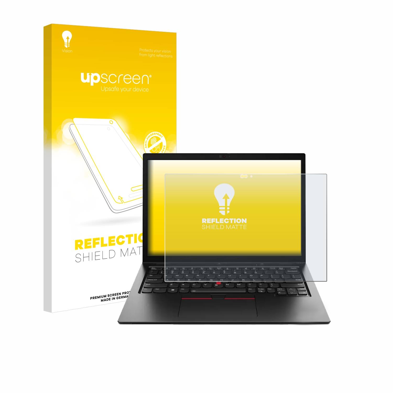 upscreen Reflection Shield Matt Schutzfolie für Lenovo ThinkPad L13 Yoga Gen 4