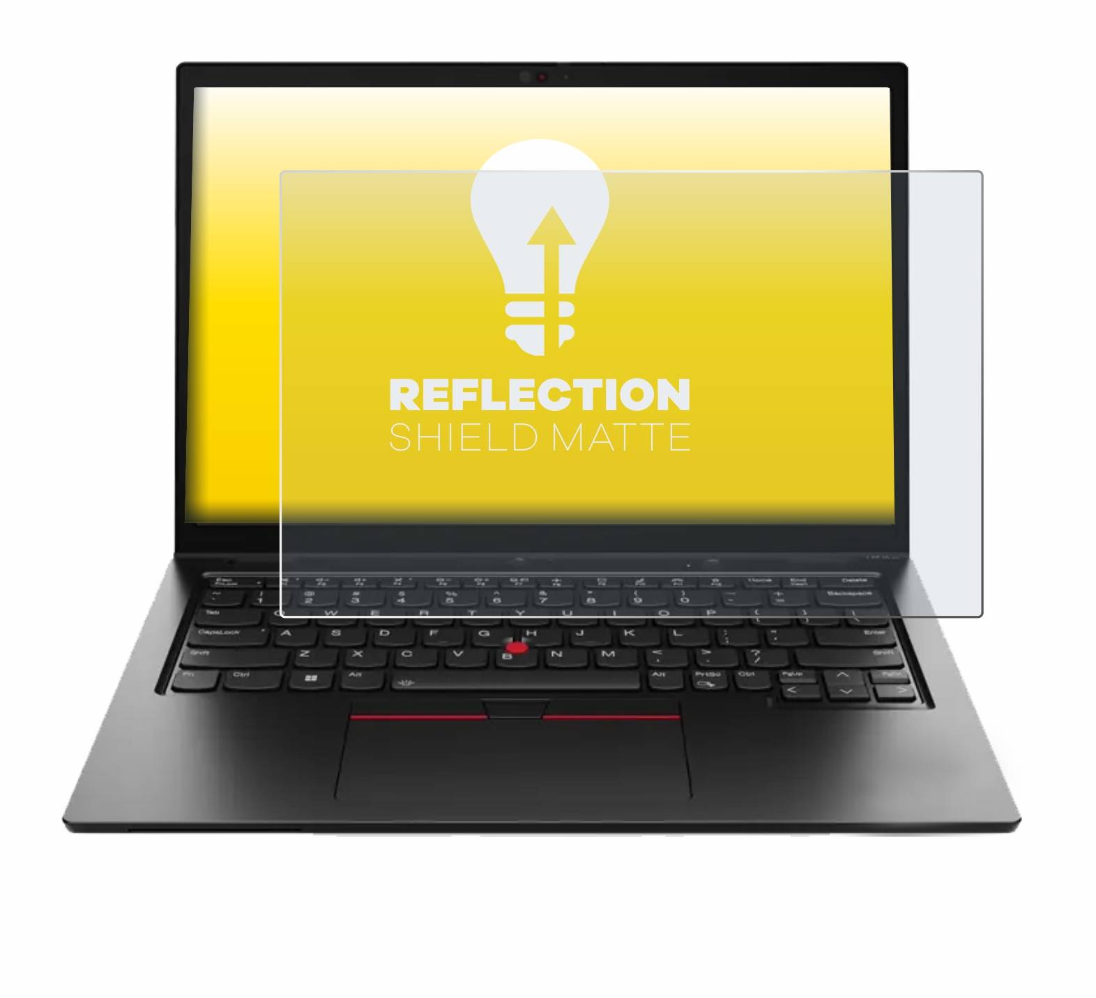 upscreen Reflection Shield Matt Schutzfolie für Lenovo ThinkPad L13 Yoga Gen 4