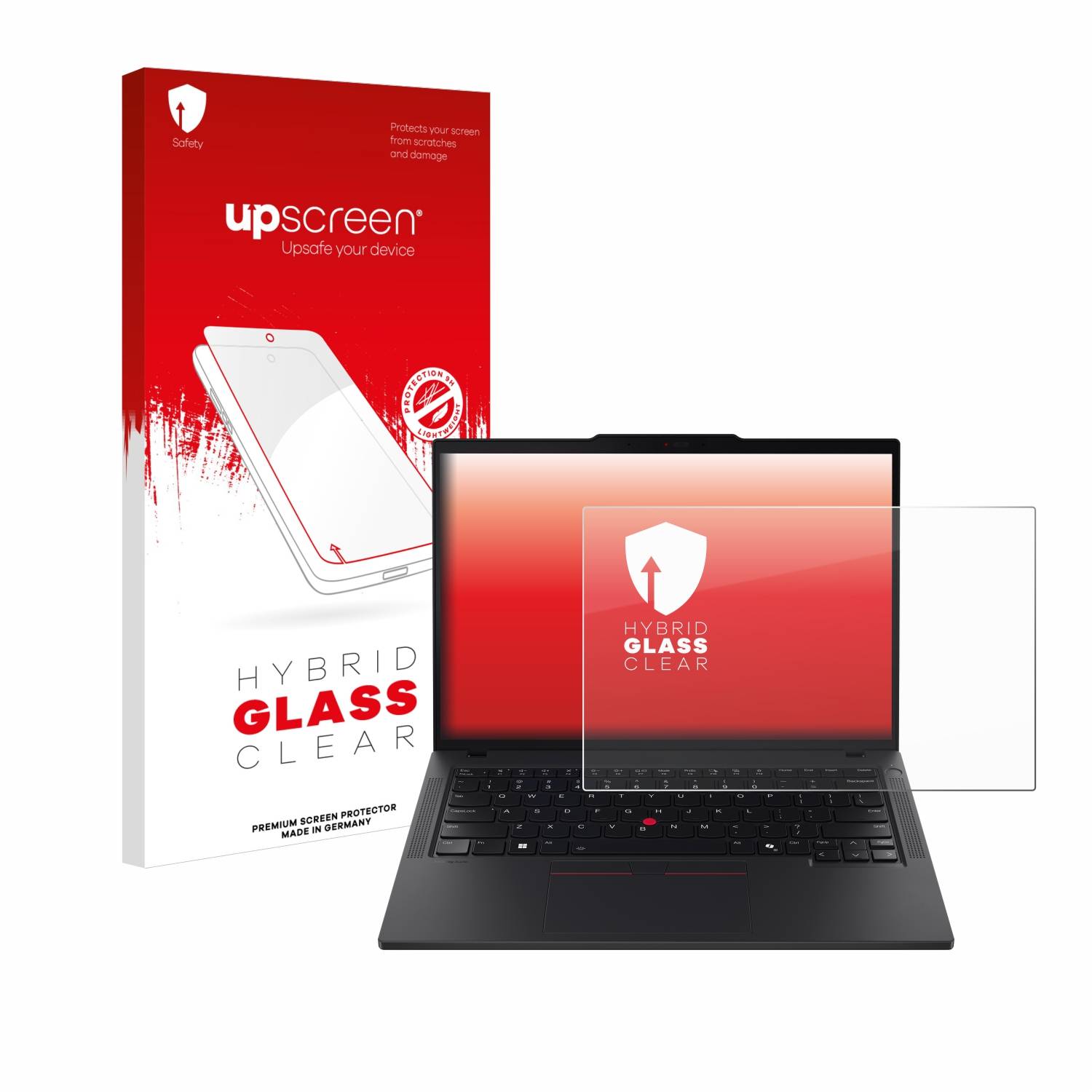 upscreen Hybrid Glas Schutz-Folie für Lenovo ThinkPad T14s Gen 5