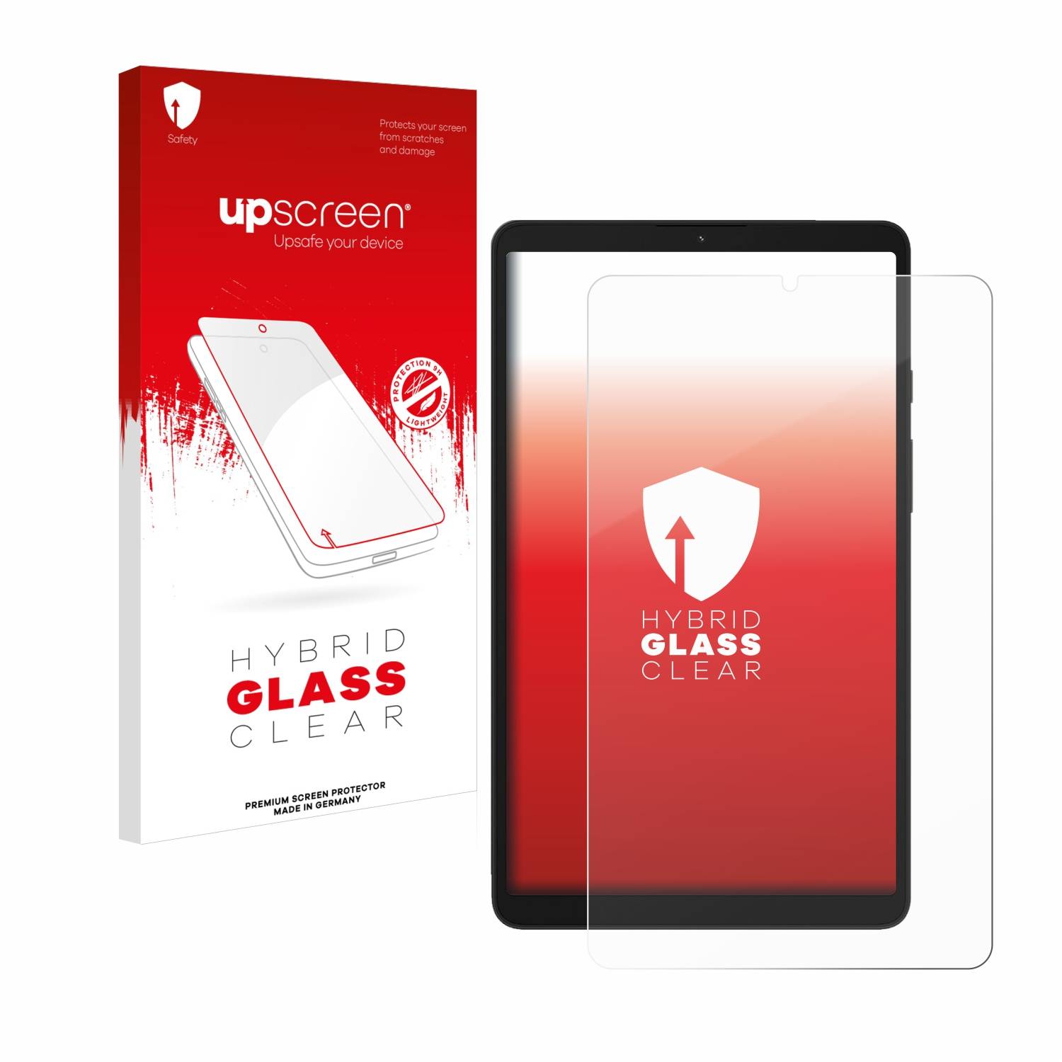 upscreen Hybrid Glas Panzer-Folie für Samsung Galaxy Tab A9 WiFi