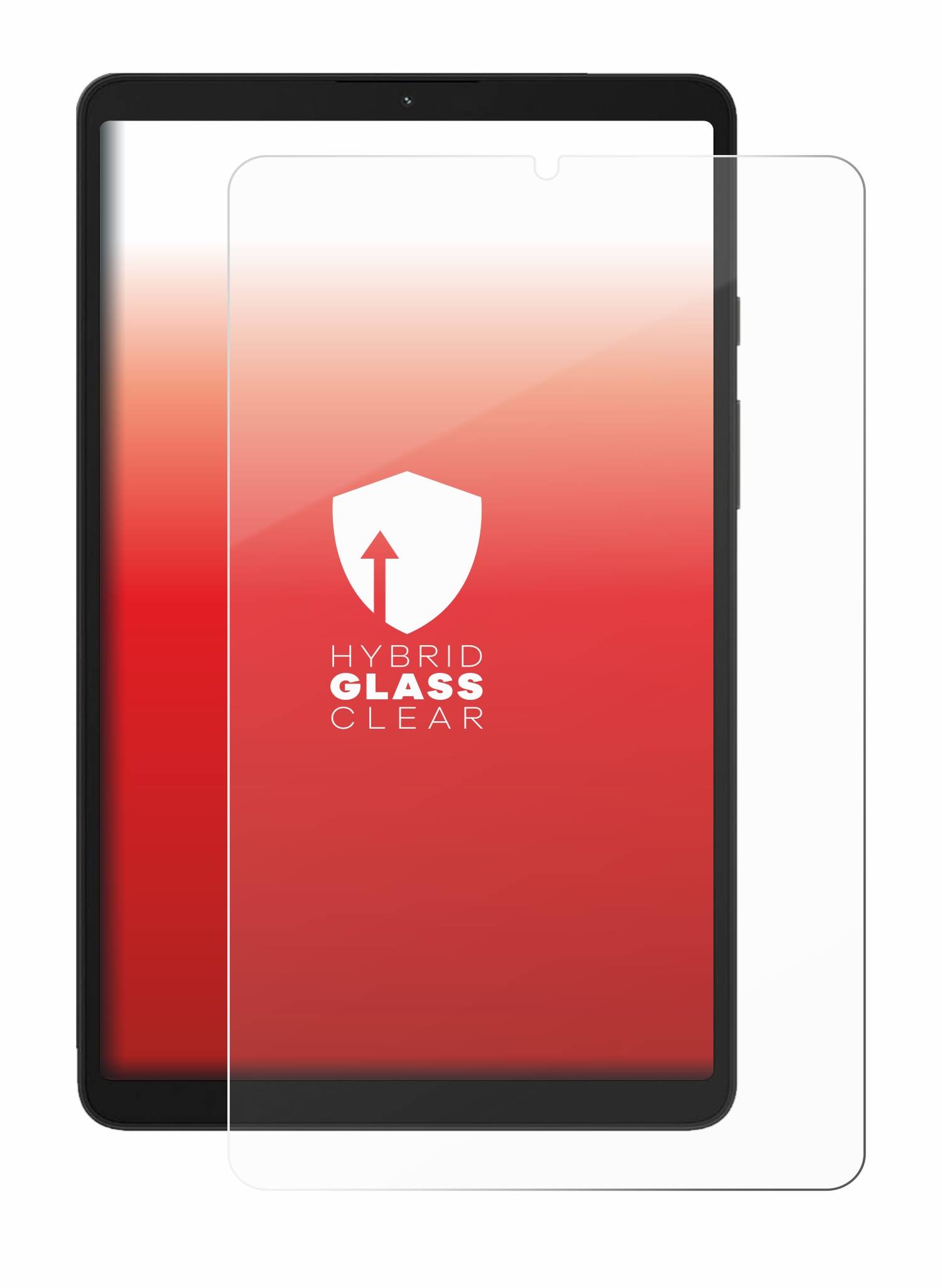 upscreen Hybrid Glas Panzer-Folie für Samsung Galaxy Tab A9 WiFi