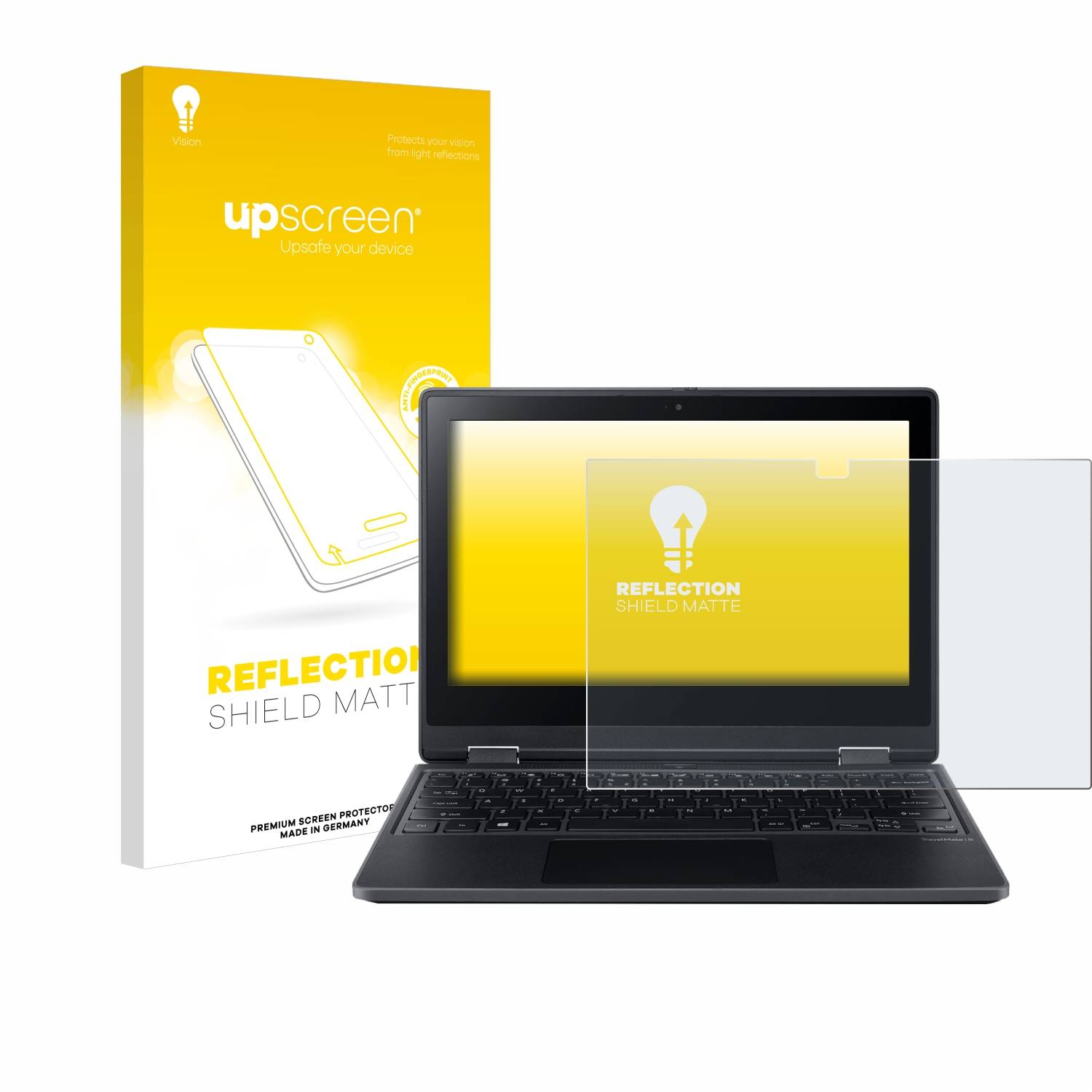 upscreen Reflection Shield Matt Schutzfolie für Acer TravelMate Spin B3