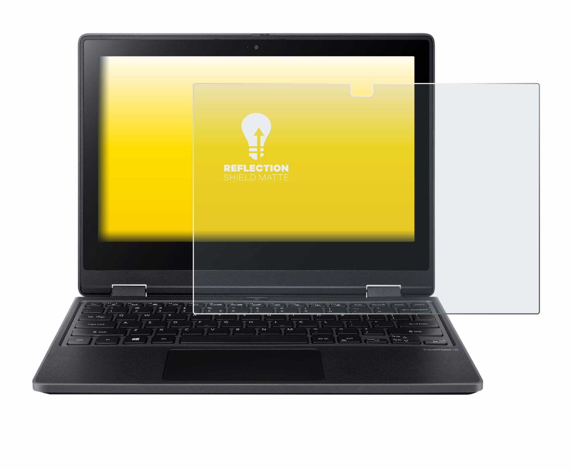 upscreen Reflection Shield Matt Schutzfolie für Acer TravelMate Spin B3