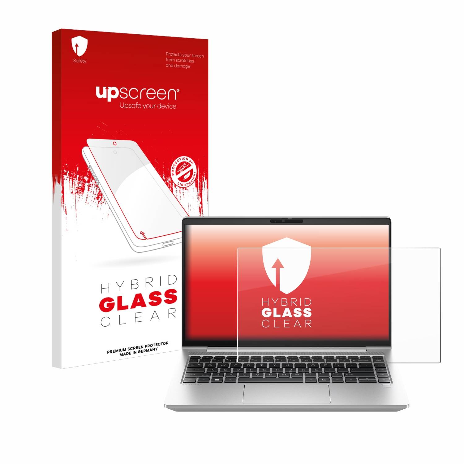 upscreen Hybrid Glas Schutz-Folie für HP ProBook 440 G10
