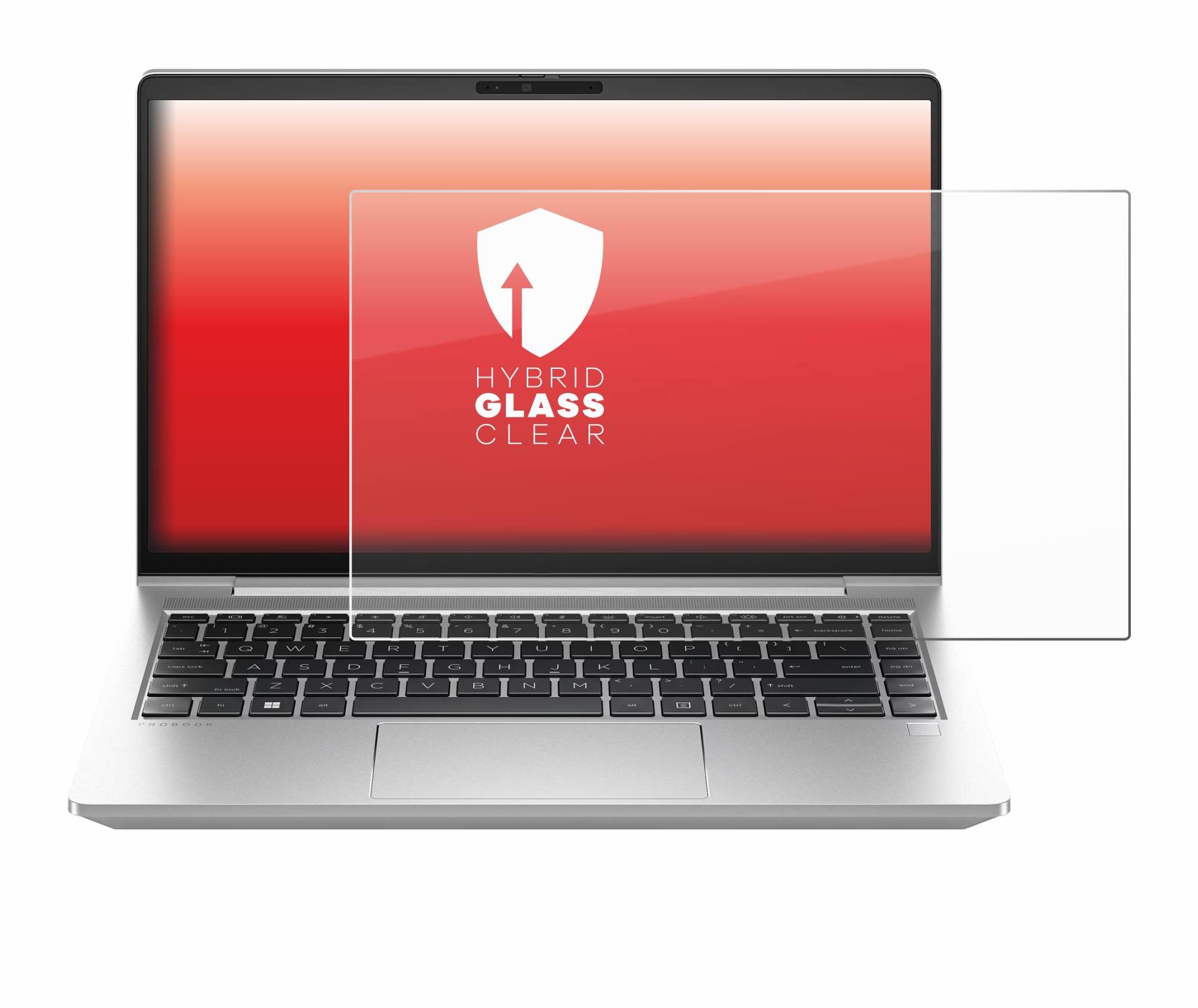 upscreen Hybrid Glas Schutz-Folie für HP ProBook 440 G10