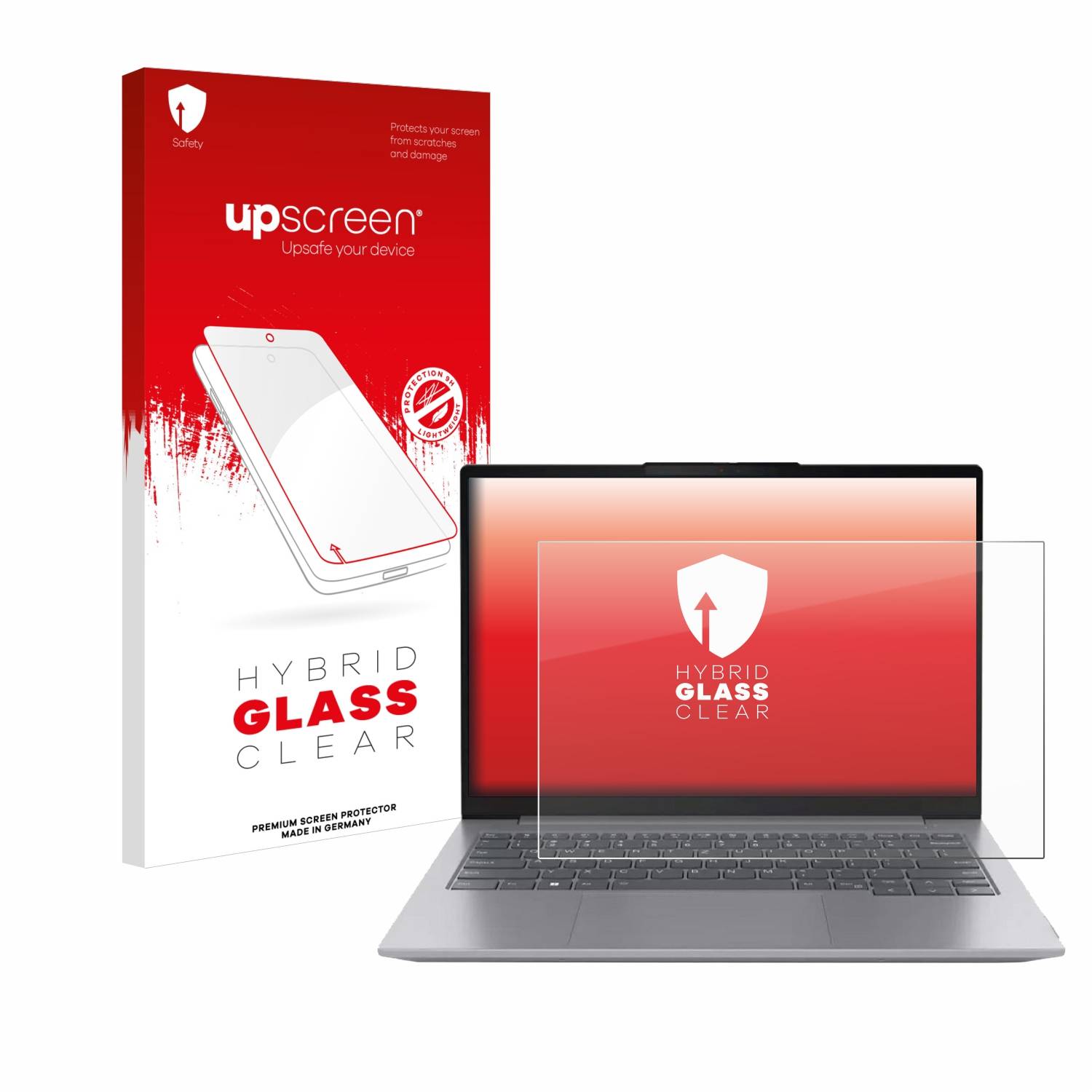 upscreen Hybrid Glas Schutz-Folie für Lenovo ThinkBook 16 Gen 6